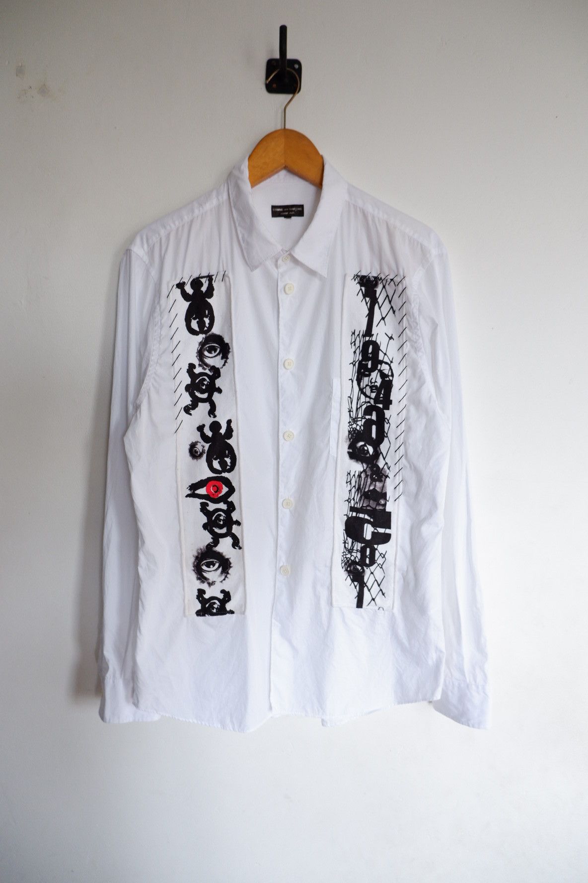 Comme des Garcons Homme Plus 2012 - Rare Comme Des Garcons Homme Plus Patchwork Shirts Size US M / EU 48-50 / 2 - 1 Thumbnail