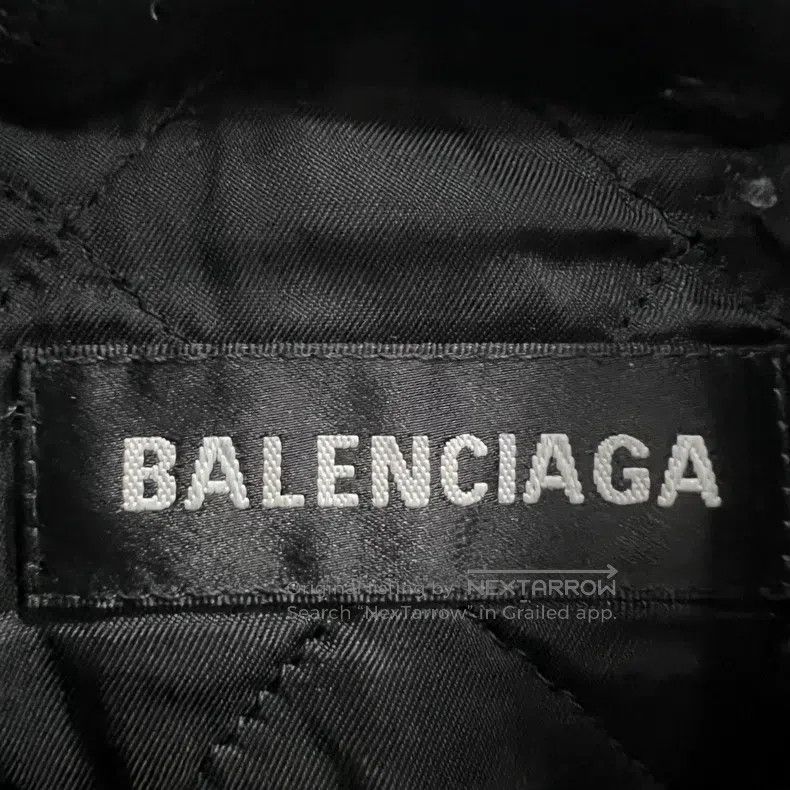 Balenciaga Balenciaga Black Large Logo Zip-Up Jacket Size US S / EU 44-46 / 1 - 4 Thumbnail