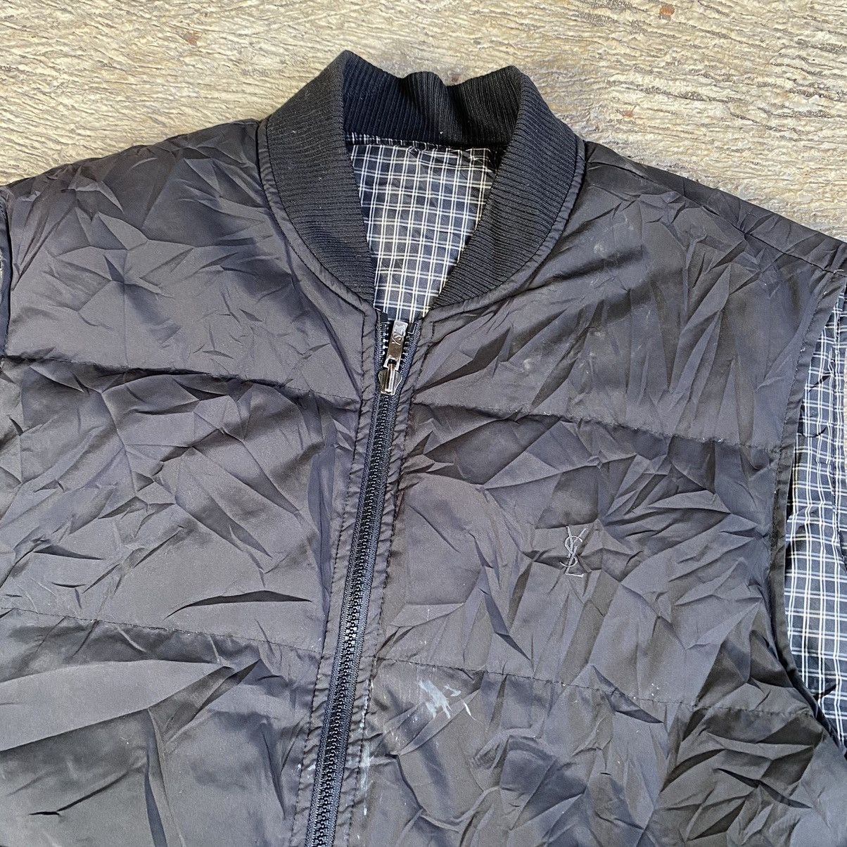 Vintage × Yves Saint Laurent Yves Saint Laurent YSL Vintage Puffer Vest Jacket Reversible Size US L / EU 52-54 / 3 - 6 Thumbnail