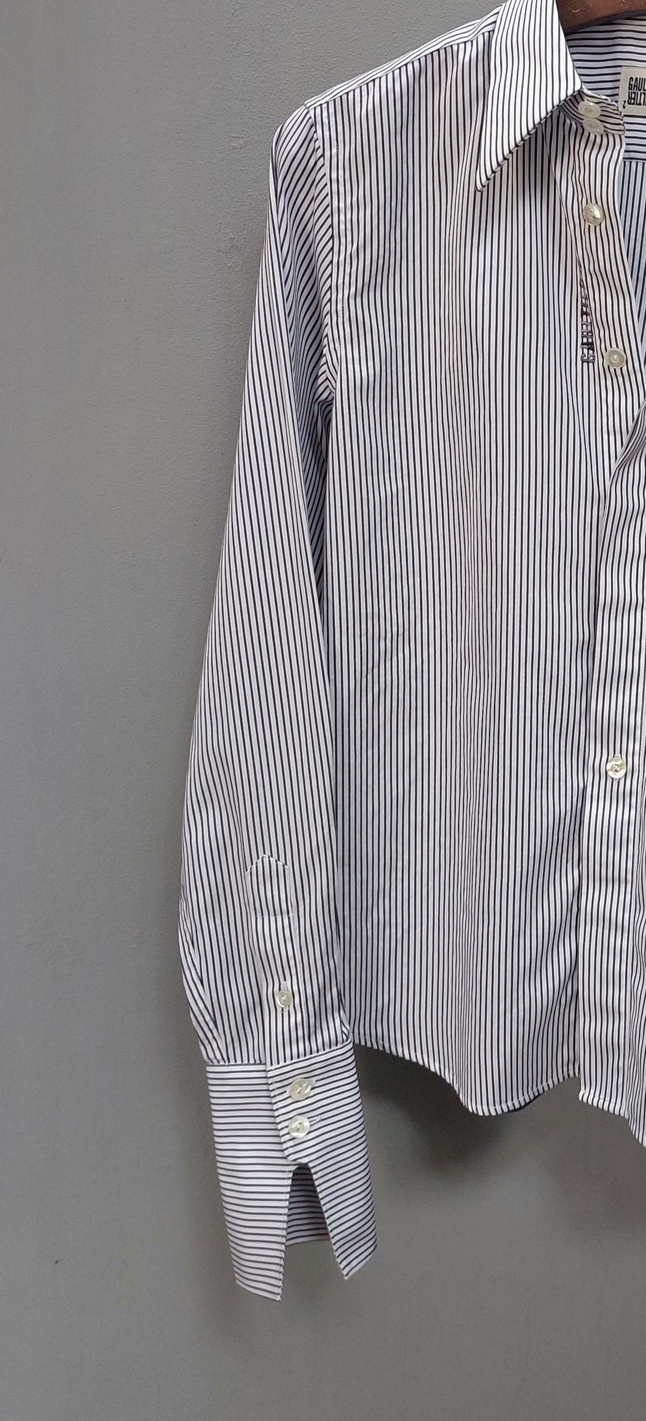 Jean Paul Gaultier Gaultier2 × Jean Paul Gaultier Black and White Stripes Size US S / EU 44-46 / 1 - 10 Thumbnail