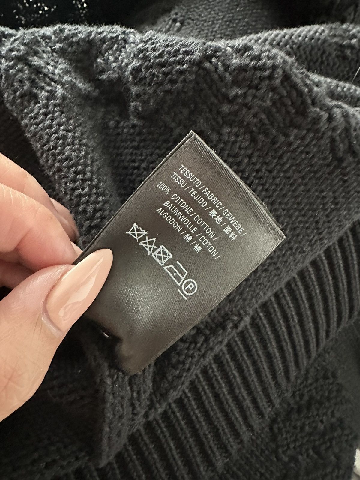 Balenciaga Balenciaga Monogram Sweater Size US XL / EU 56 / 4 - 9 Thumbnail