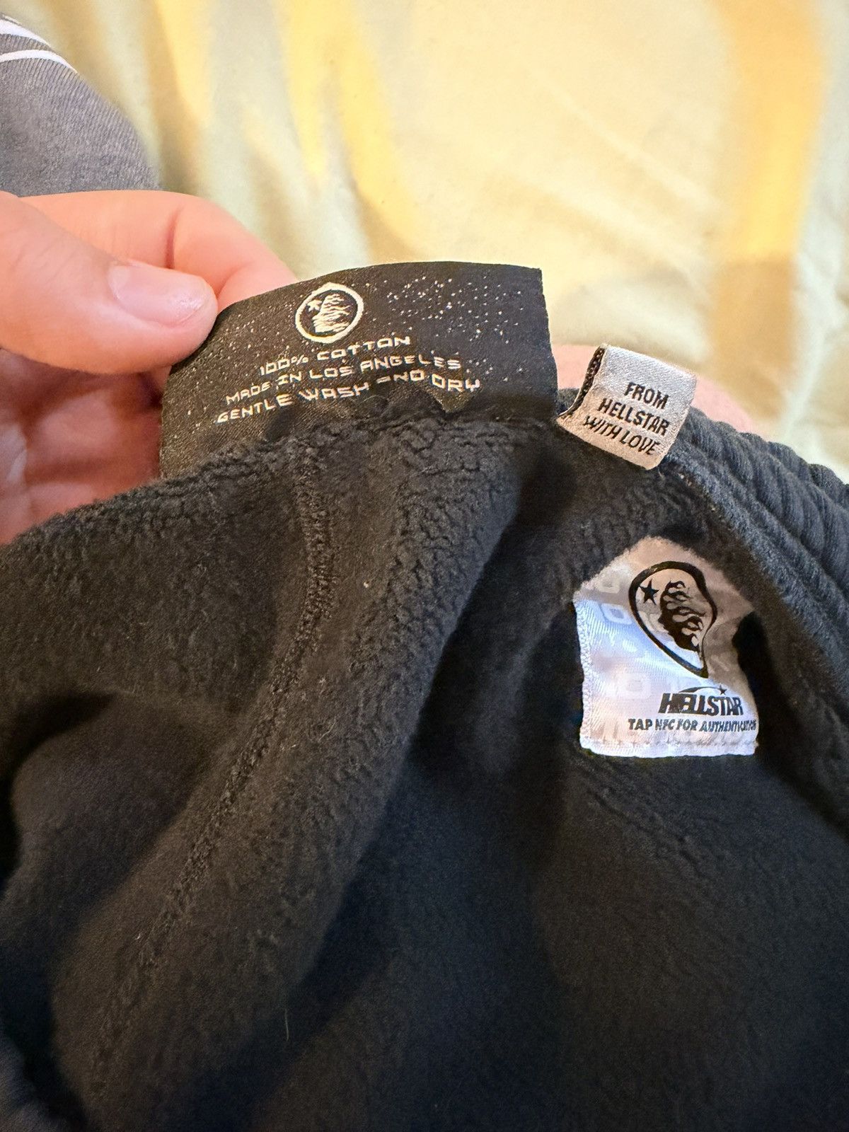 HELLSTAR Hellstar no guts no glory sweatpants ‘black’ Size US 34 / EU 50 - 5 Thumbnail
