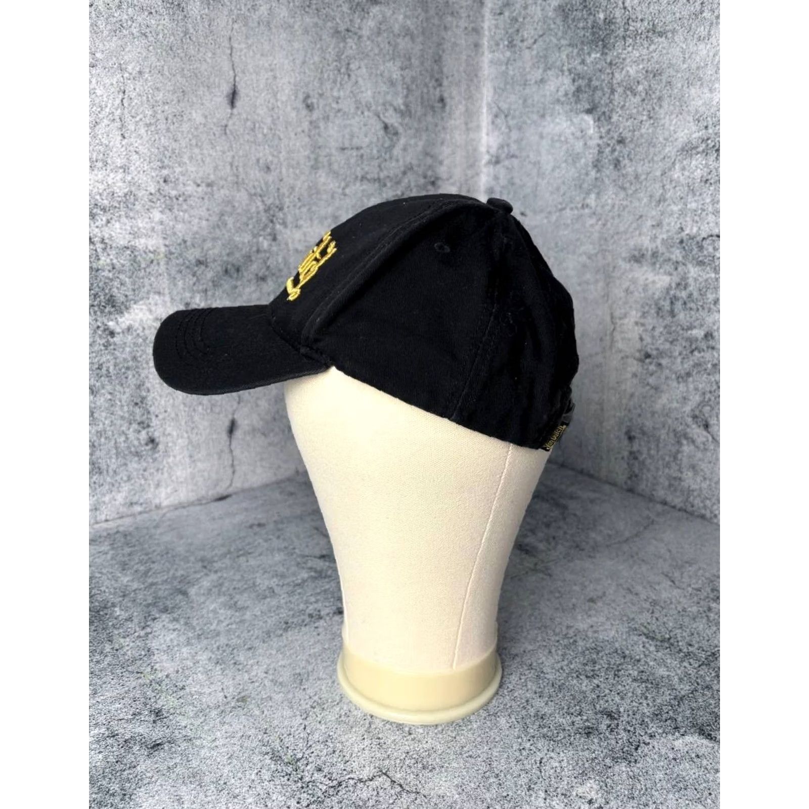 Von Dutch Von Dutch Hat One Size Black Cotton Knit Adjustable Trucker Hat 90s Mens Men’s Vintage No Size ONE SIZE - 2 Thumbnail
