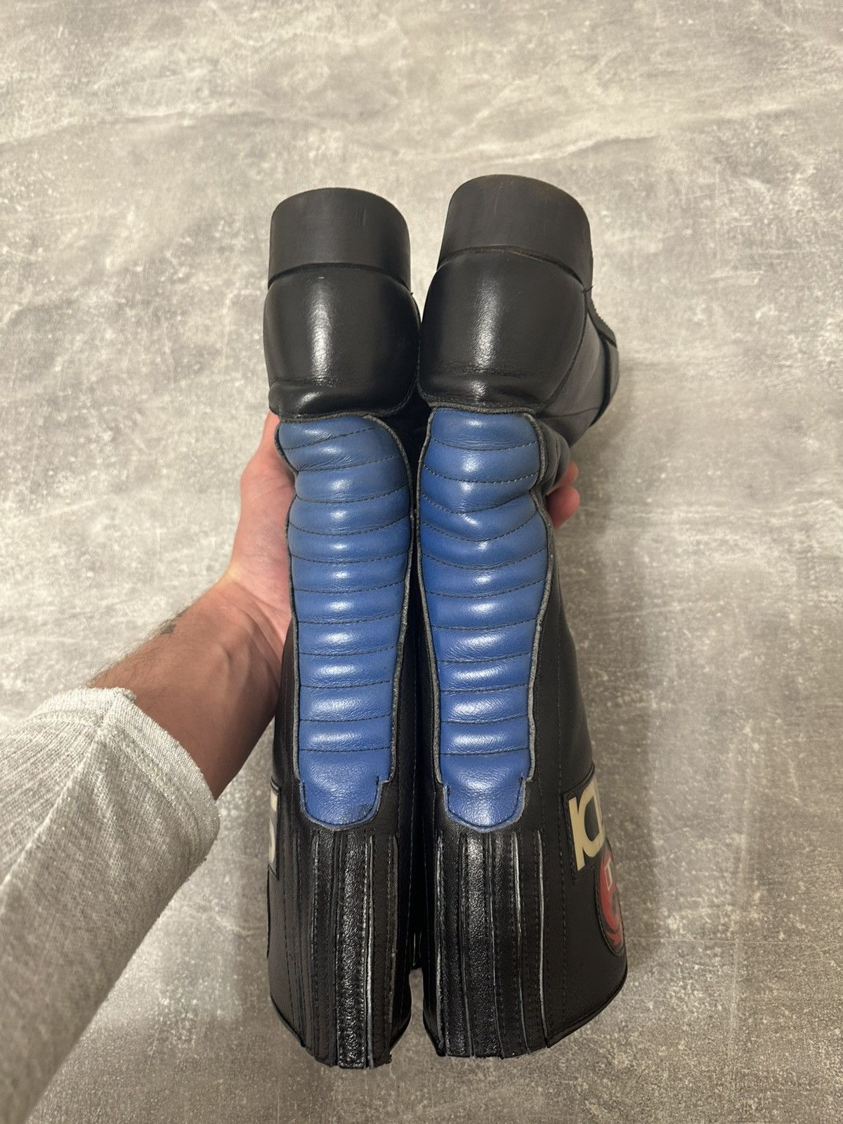 Vintage Vintage high boxer boots moto biker shoes core Size US 7 / IT 37 - 9 Thumbnail