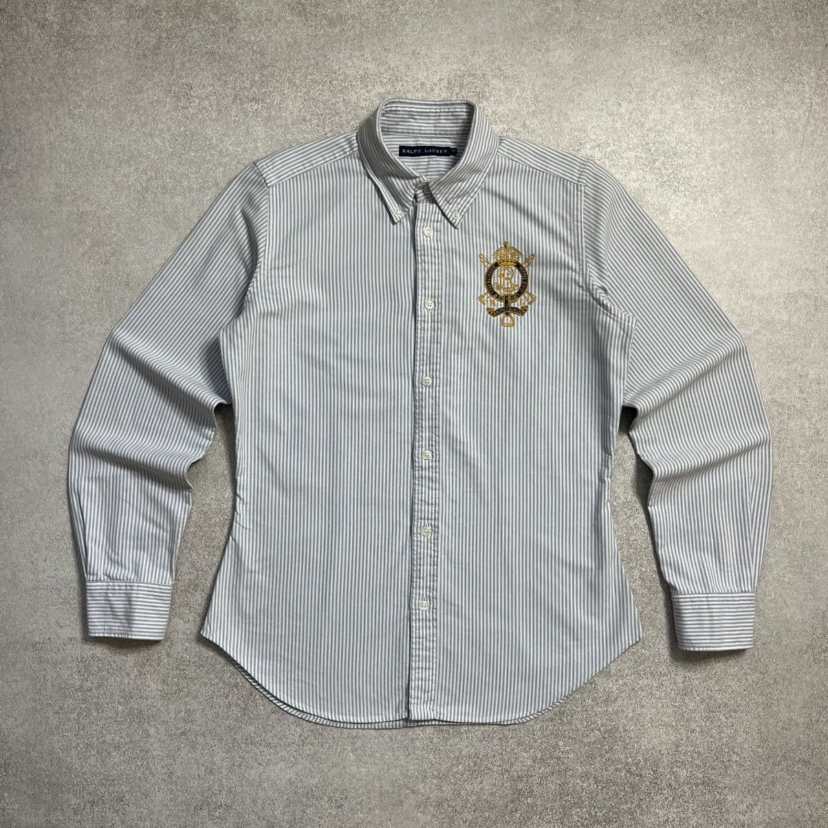 Polo Ralph Lauren × Vintage Vintage White Shirt Polo Ralph Lauren Size S Rare Size US S / EU 44-46 / 1 - 2 Thumbnail