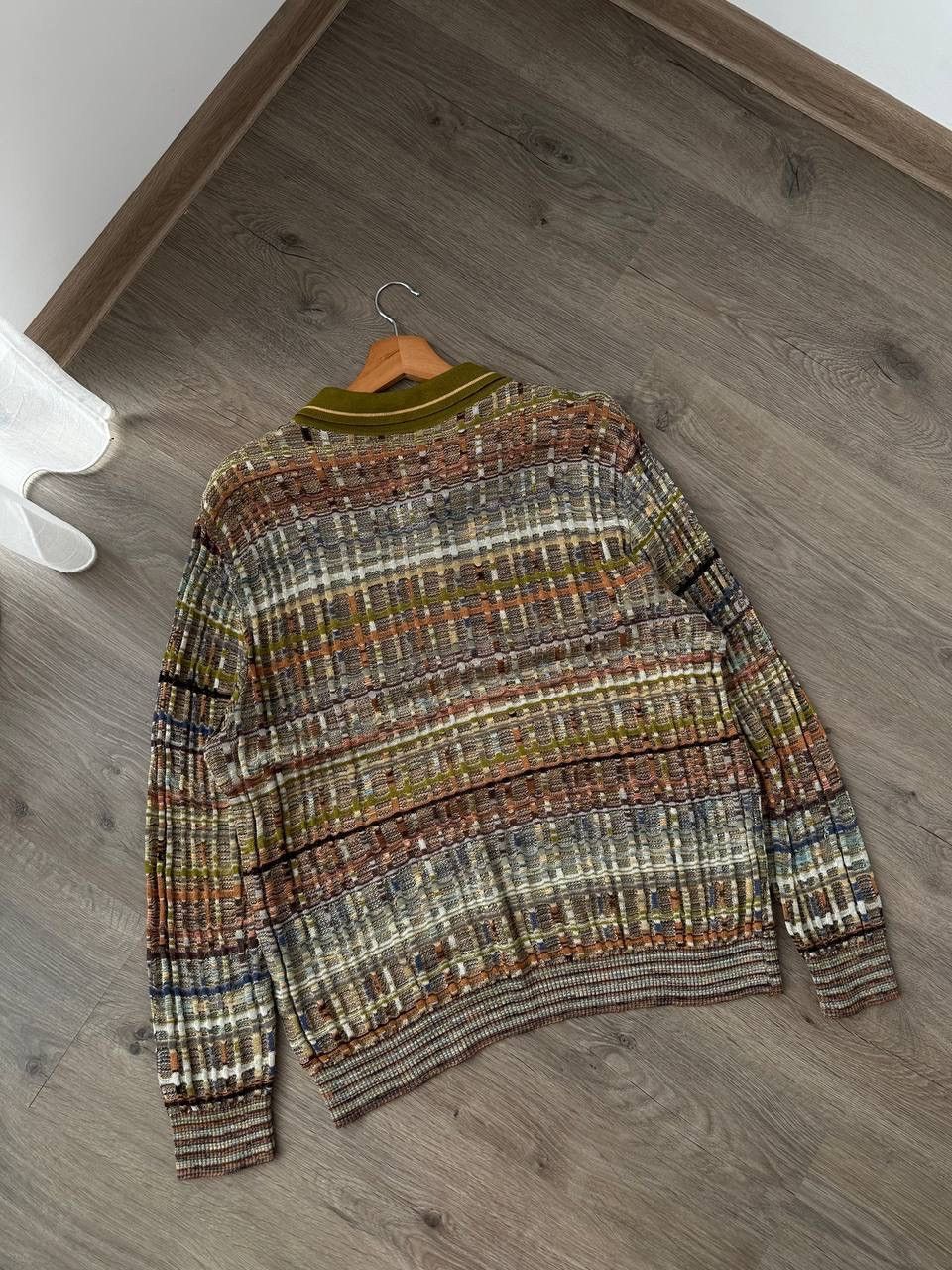 Japanese Brand × Vintage Vintage Botto Beige Cosby Botto Knit Sweater Size US M / EU 48-50 / 2 - 15 Thumbnail