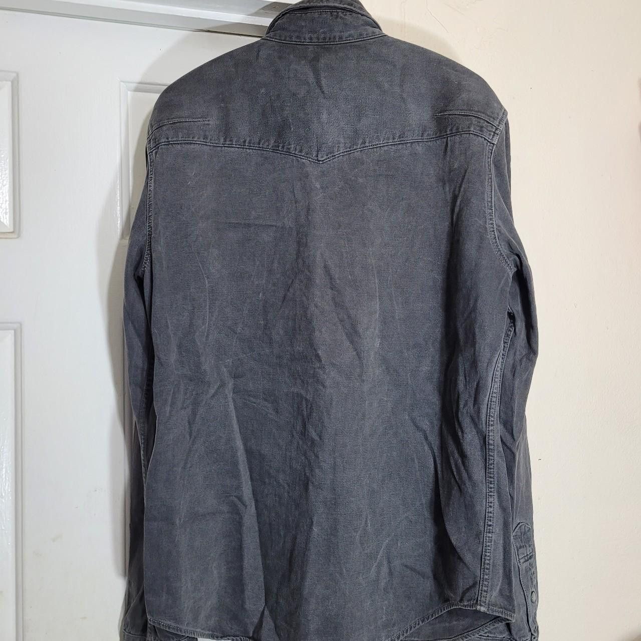 Number (N)ine SS08 washed denim western button up Size US L / EU 52-54 / 3 - 3 Thumbnail