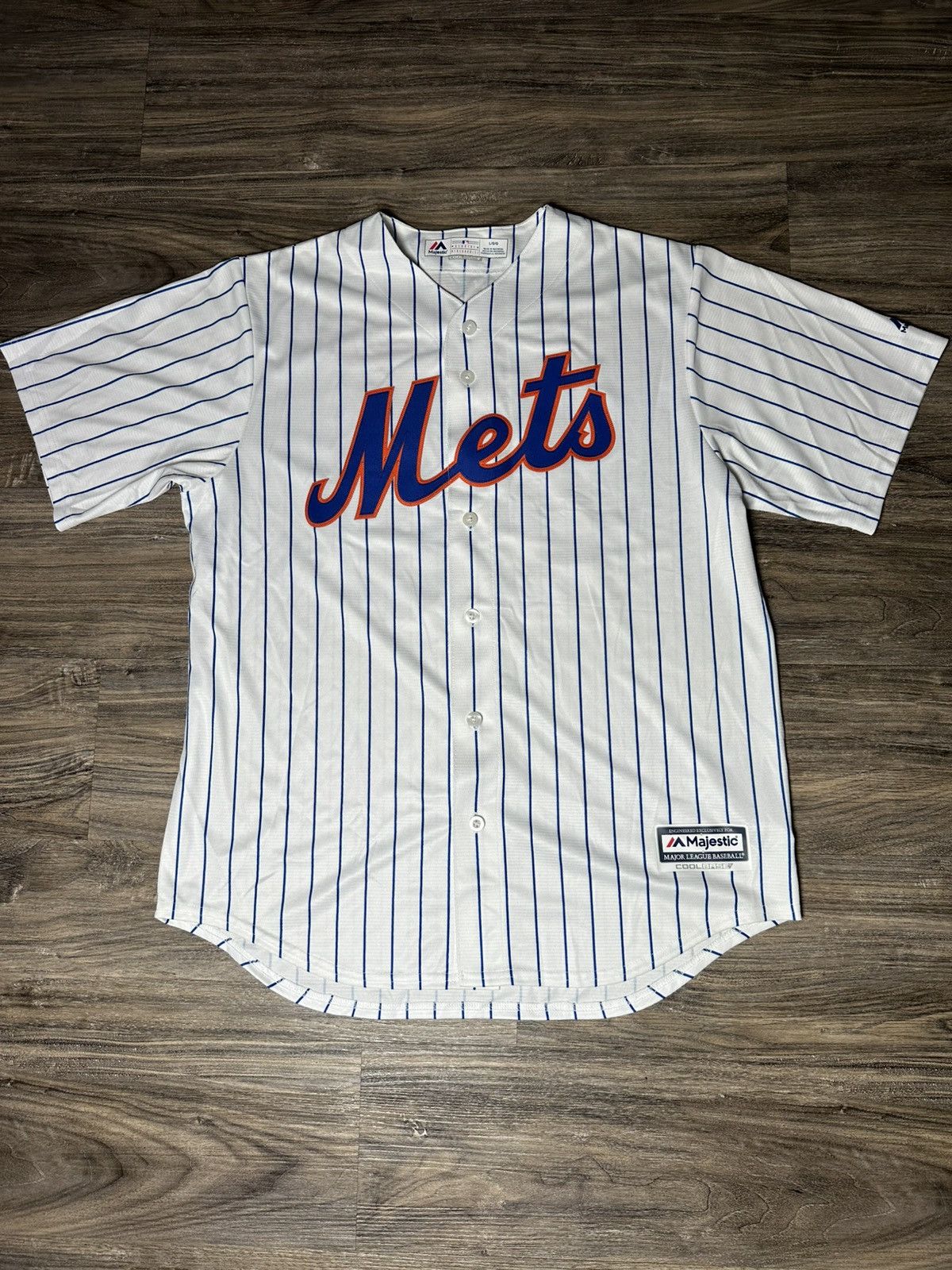NBA New York Mets Pete Alonso 20 MLB Baseball Jersey Men's Size US L / EU 52-54 / 3 - 1 Thumbnail