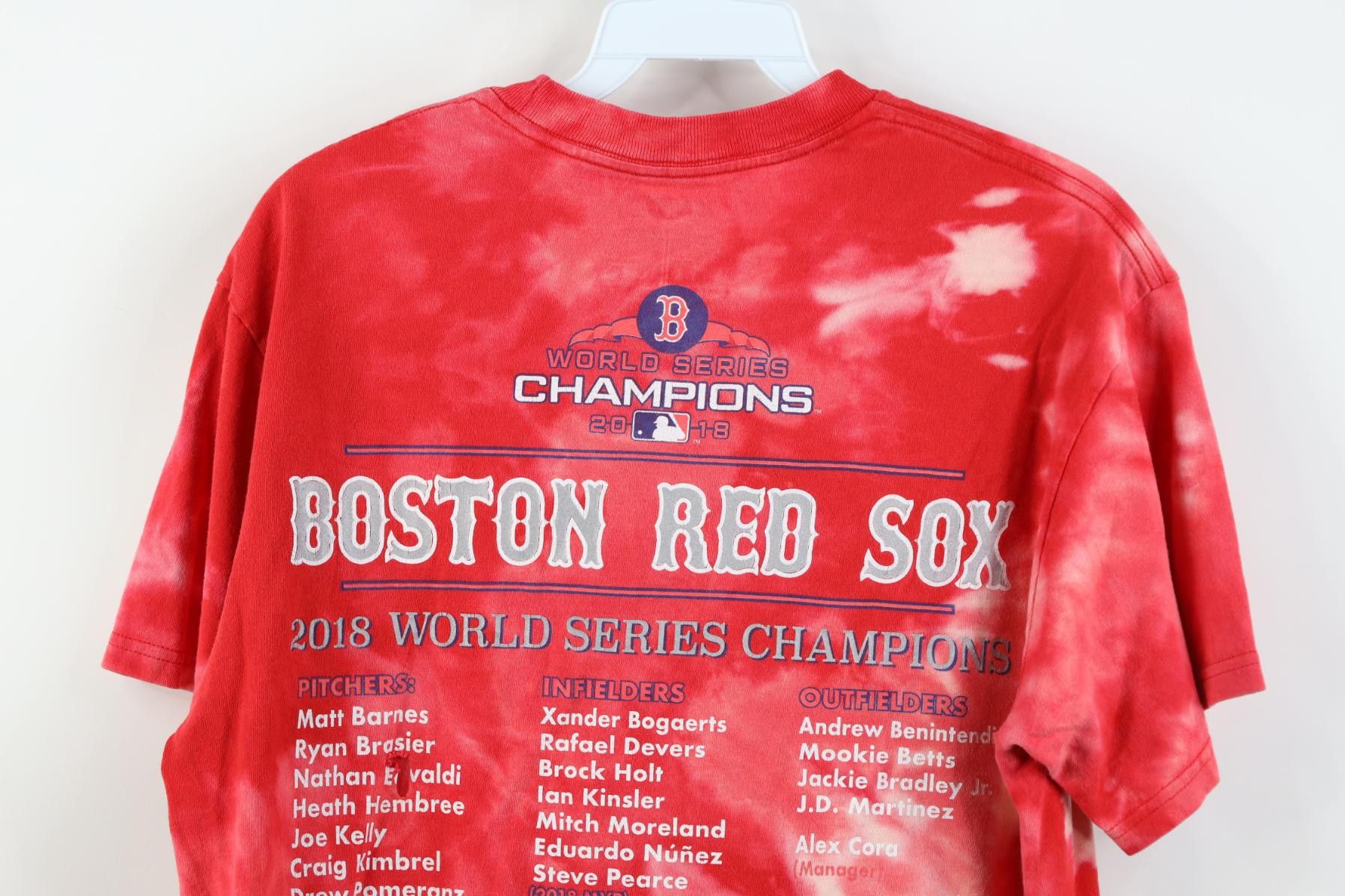 Vintage Y2K 2018 World Series Champs Boston Red Sox Baseball T-Shirt Size US M / EU 48-50 / 2 - 11 Thumbnail