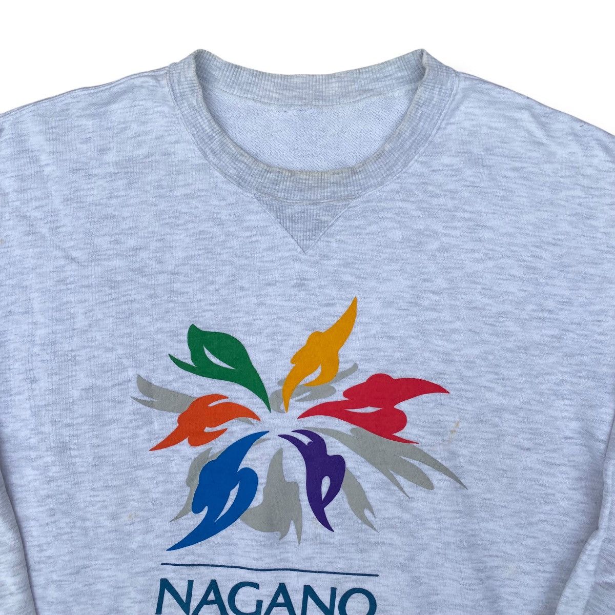 Japanese Brand × USA Olympics × Vintage Vintage 90’s Olympic Nagano 1998 Sweatshirt. #E5 Size US XL / EU 56 / 4 - 2 Thumbnail