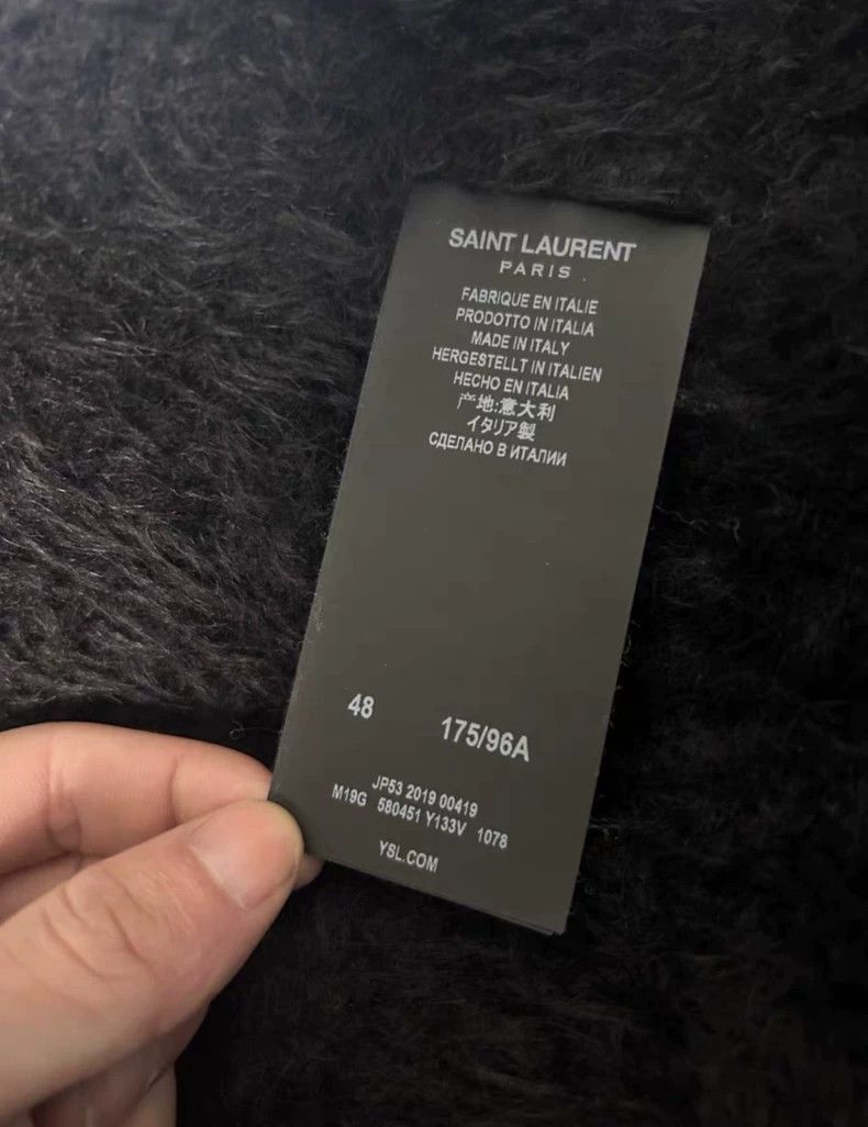 Saint Laurent Paris Saint Laurent Paris Autumn and winter plaid fur coat-2506 Size US M / EU 48-50 / 2 - 4 Thumbnail