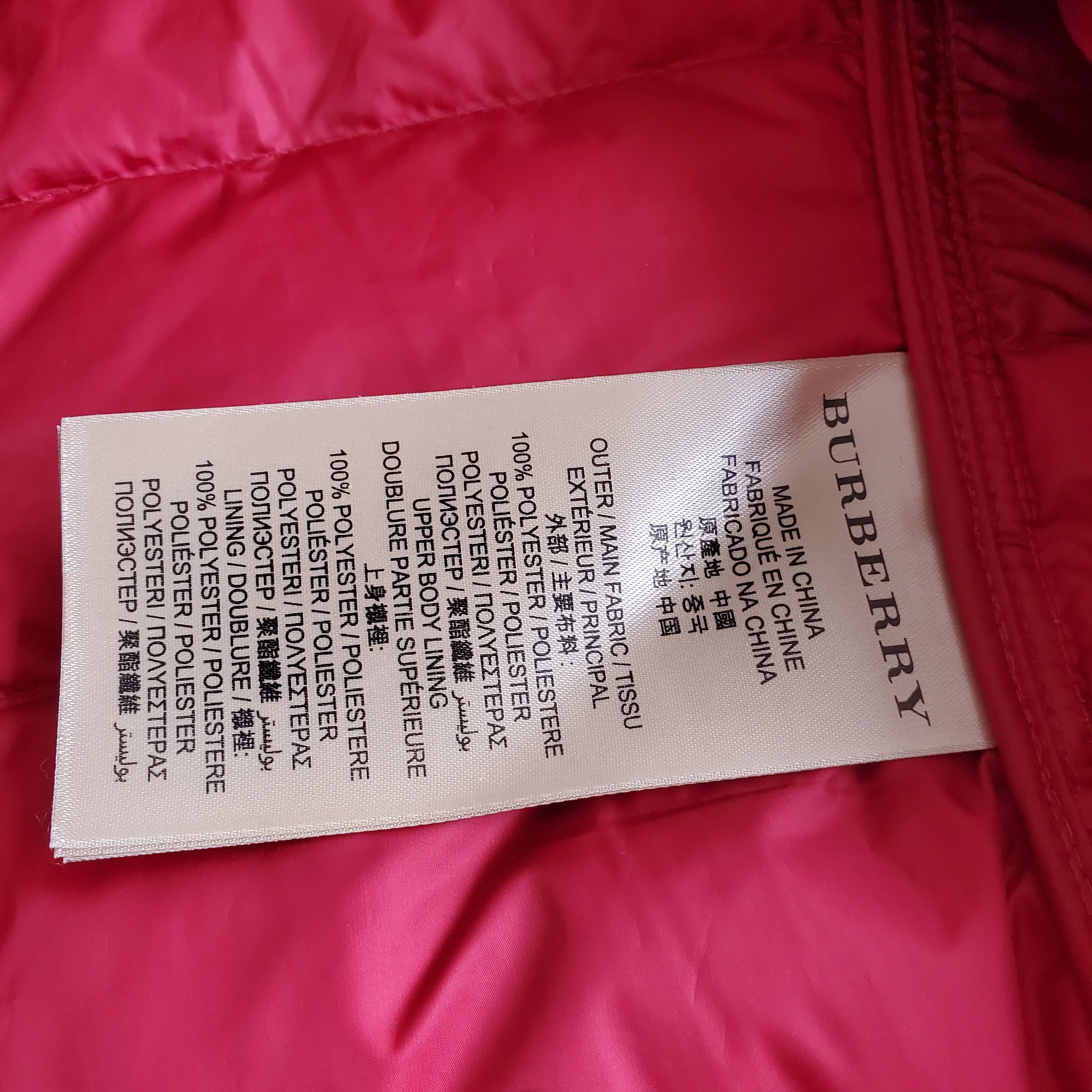 Burberry BURBERRY BRIT DALESBURY Bright Quilted Down Puffer Jacket Size S / US 4 / IT 40 - 5 Thumbnail