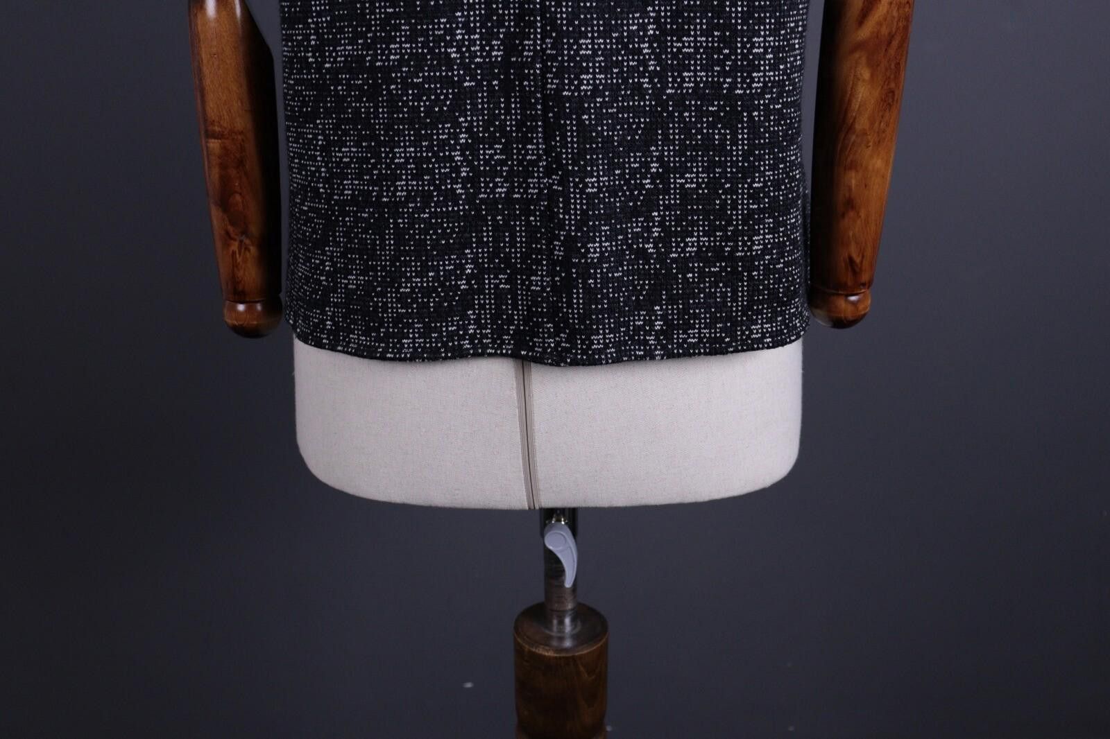 Wilkes Bashford BA&SH Ref Palmer Black Knit Tweed Top Shirt Size 1 / S Size S / US 4 / IT 40 - 9 Thumbnail