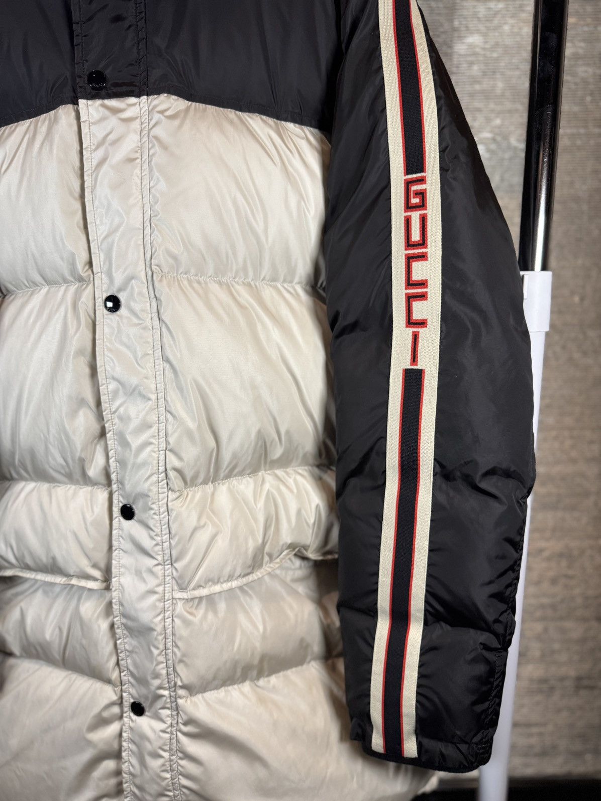 Gucci Gucci Color Blocking Down Jacket/Parka Size US L / EU 52-54 / 3 - 3 Thumbnail