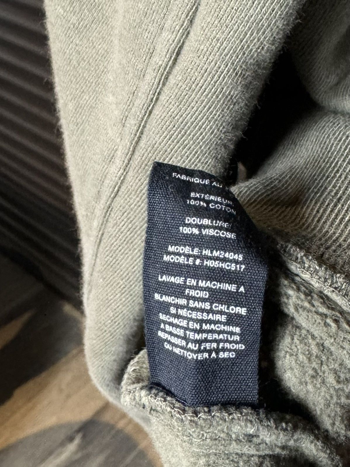 Helmut Lang Helmut Lang Olive Turtleneck Hoodie - XL Size US XL / EU 56 / 4 - 6 Thumbnail