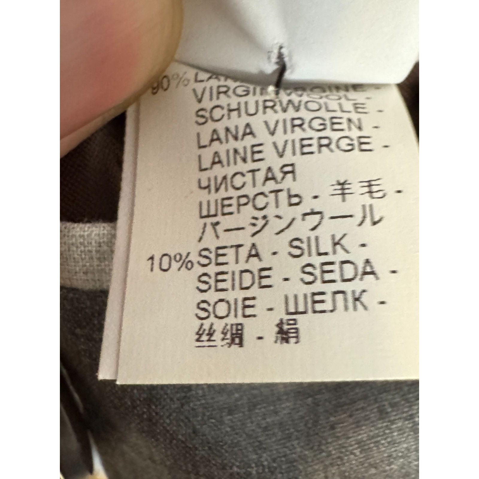 Brunello Cucinelli Brunello Cucinelli Gray Wool Silk Deconstructed Blazer 54 44 Size 44R - 3 Thumbnail
