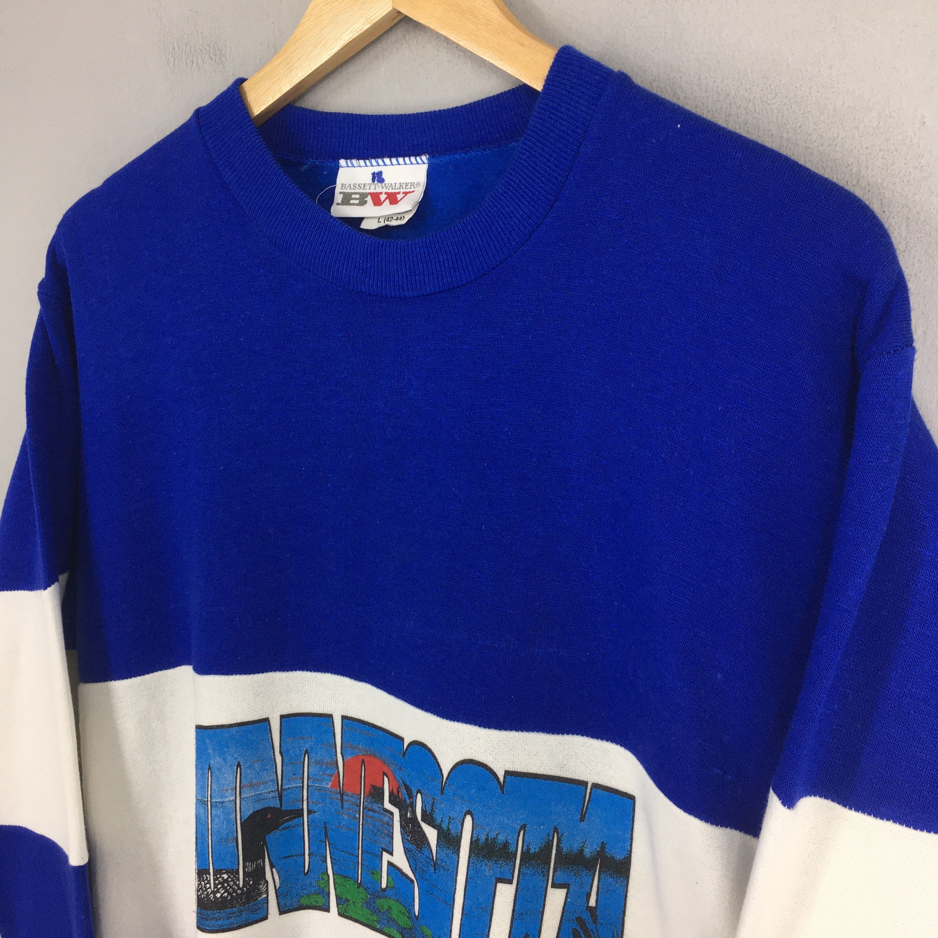 Vintage Vintage Minnesota Riverside Resort Sweatshirt Large Size US L / EU 52-54 / 3 - 3 Thumbnail