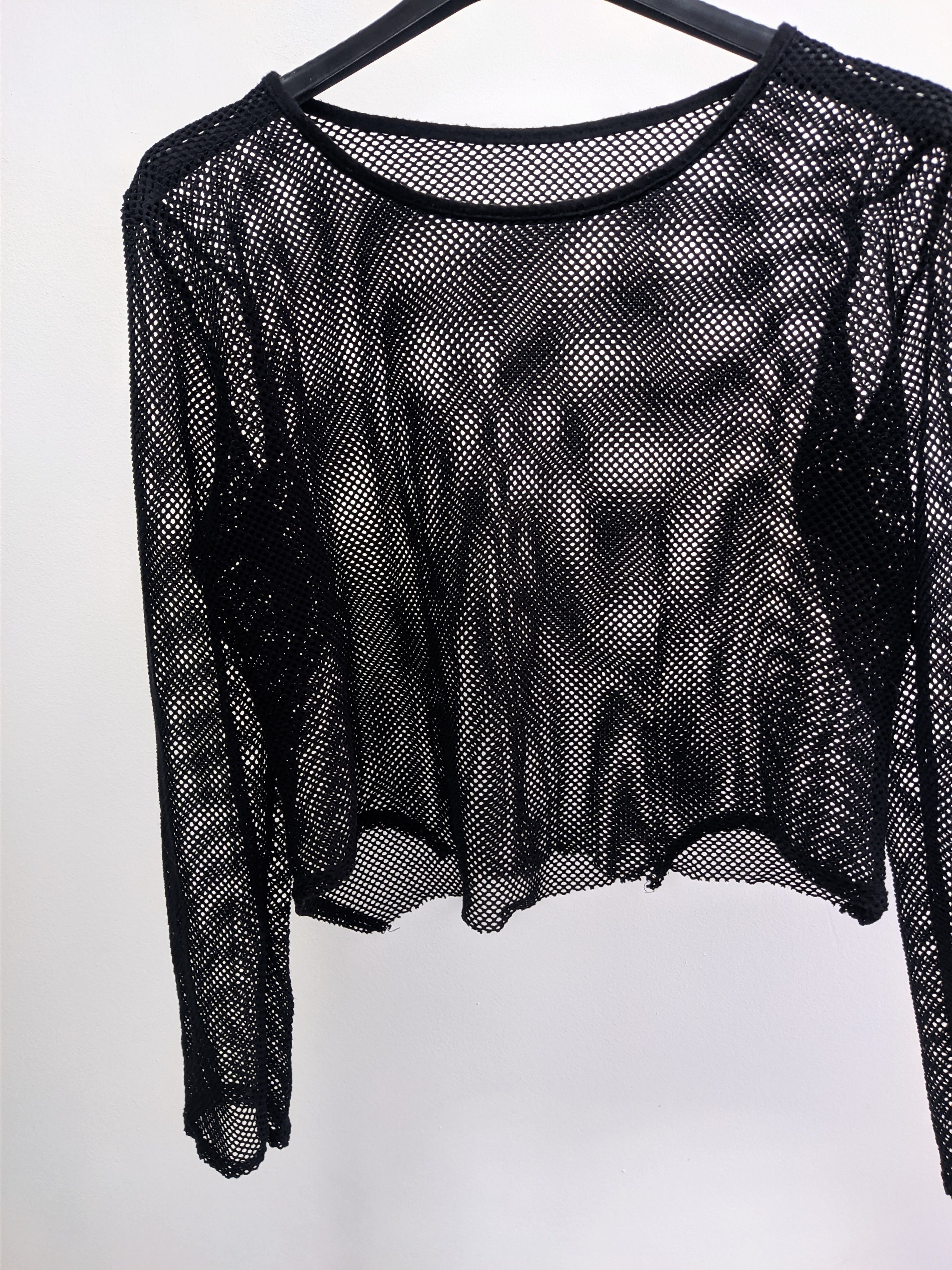 Hysteric Glamour Mesh long sleeve y2k vintage japanase gothic Size M / US 6-8 / IT 42-44 - 5 Thumbnail