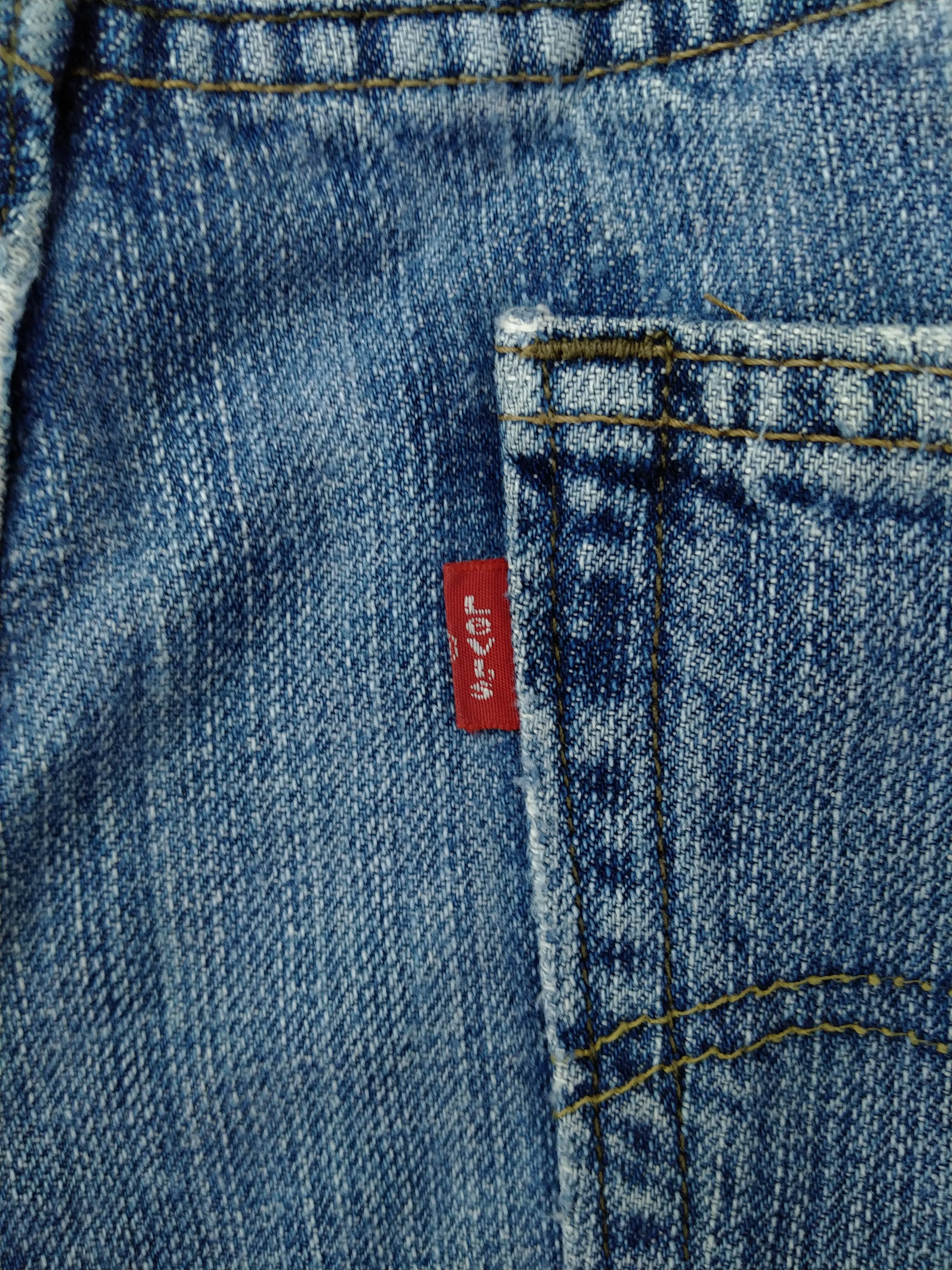 Levi's Blue Slim Straight Vintage Levi's 514 Denim 37x30.5 -JN439 Size US 37 - 12 Thumbnail