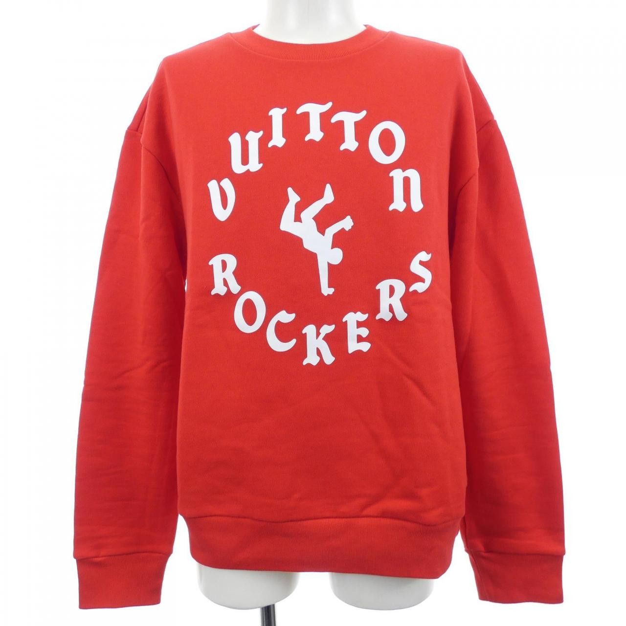 Louis Vuitton Louis Vuitton Louis Vuitton Rockers Crewneck Sweatshirt Cotton Sweatshirts & Hoodies HMY96WIHN DUTY FREE for USA Size ONE SIZE - 1 Thumbnail