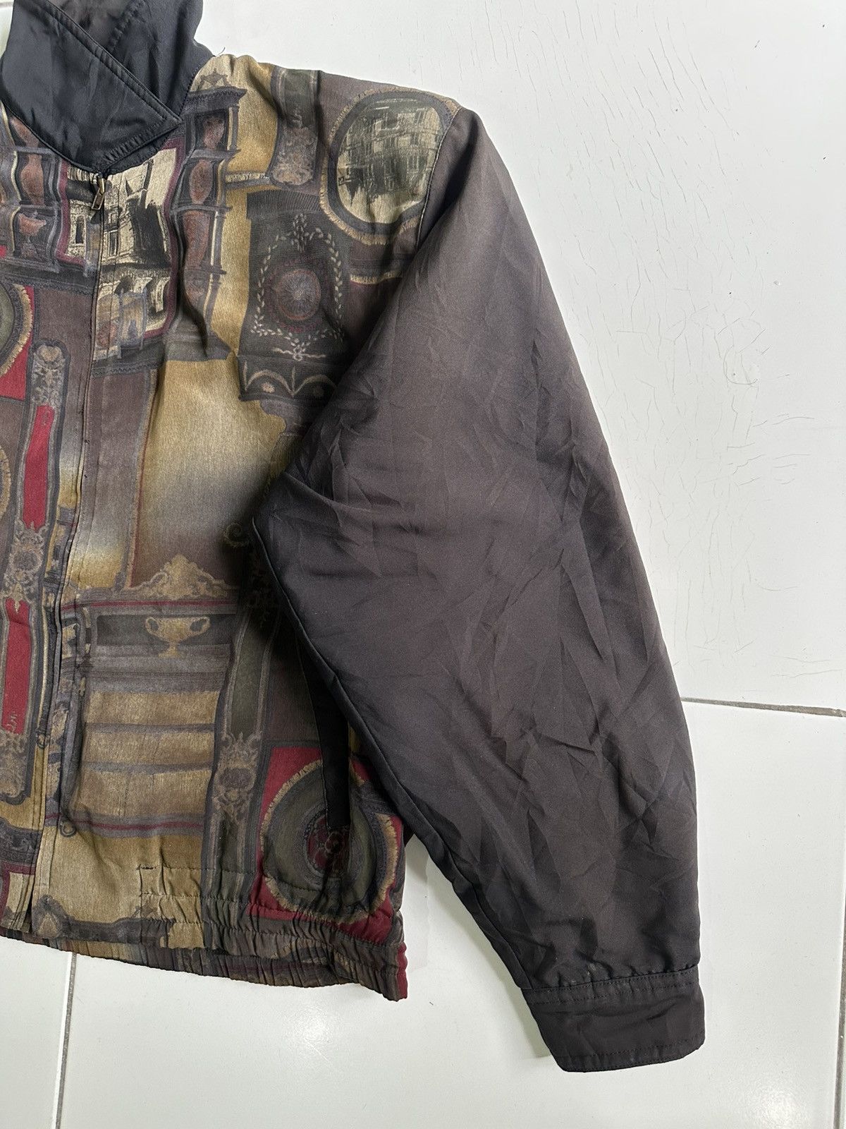 AlphaStyle × Japanese Brand Vintage Graphic Alpha scene Zipup Faded Sleeve Black jacket Size US L / EU 52-54 / 3 - 3 Thumbnail