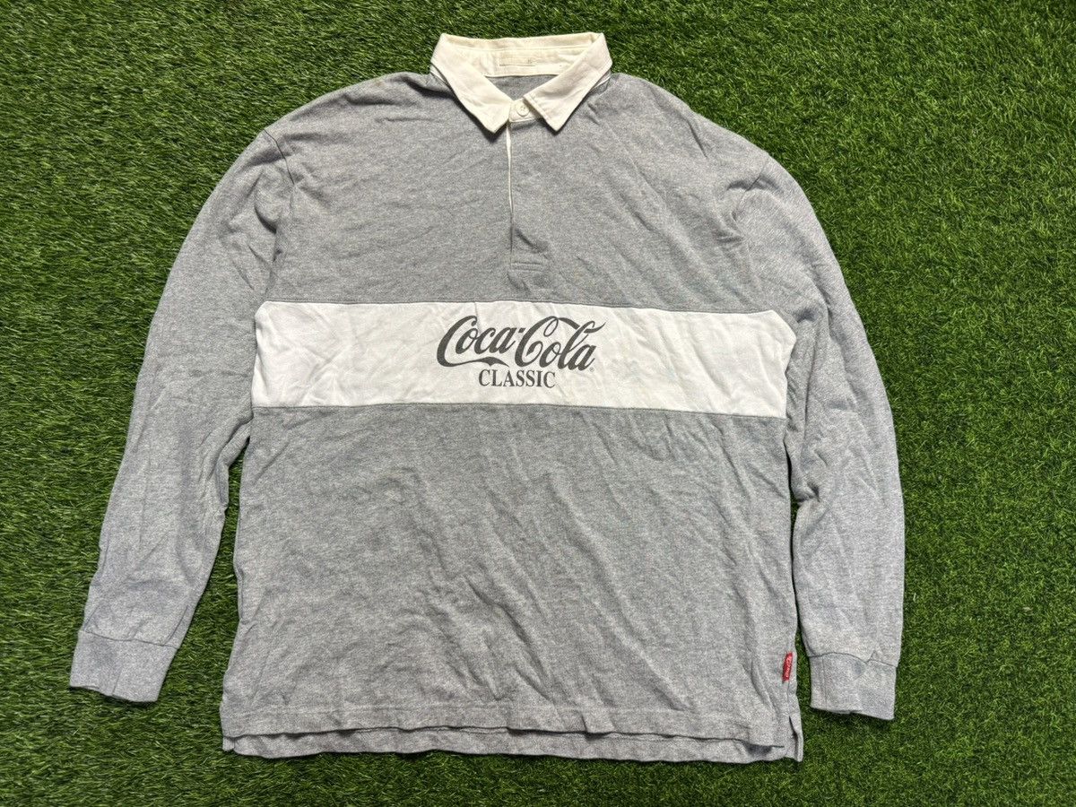 Coca Cola × GU assorted tshirt - coca cola rugby shirt Size US L / EU 52-54 / 3 - 1 Thumbnail