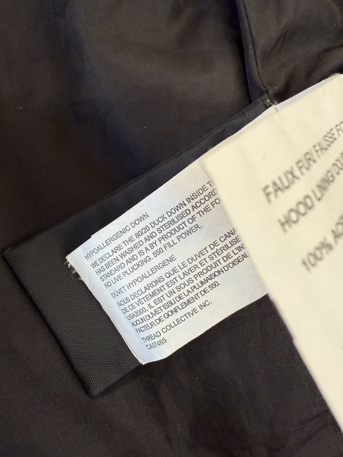 Pajar Pajar Canada Black Down Fox Fur Jacket Parka Size XL / US 12-14 / IT 48-50 - 10 Thumbnail