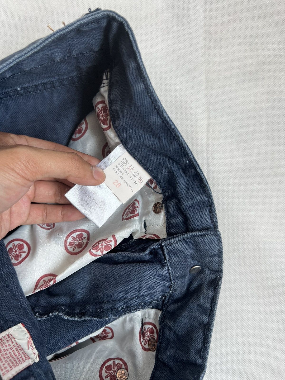 Momotaro Jeans Momotaro Sashiko Tapered Denim Size US 28 / EU 44 - 7 Thumbnail