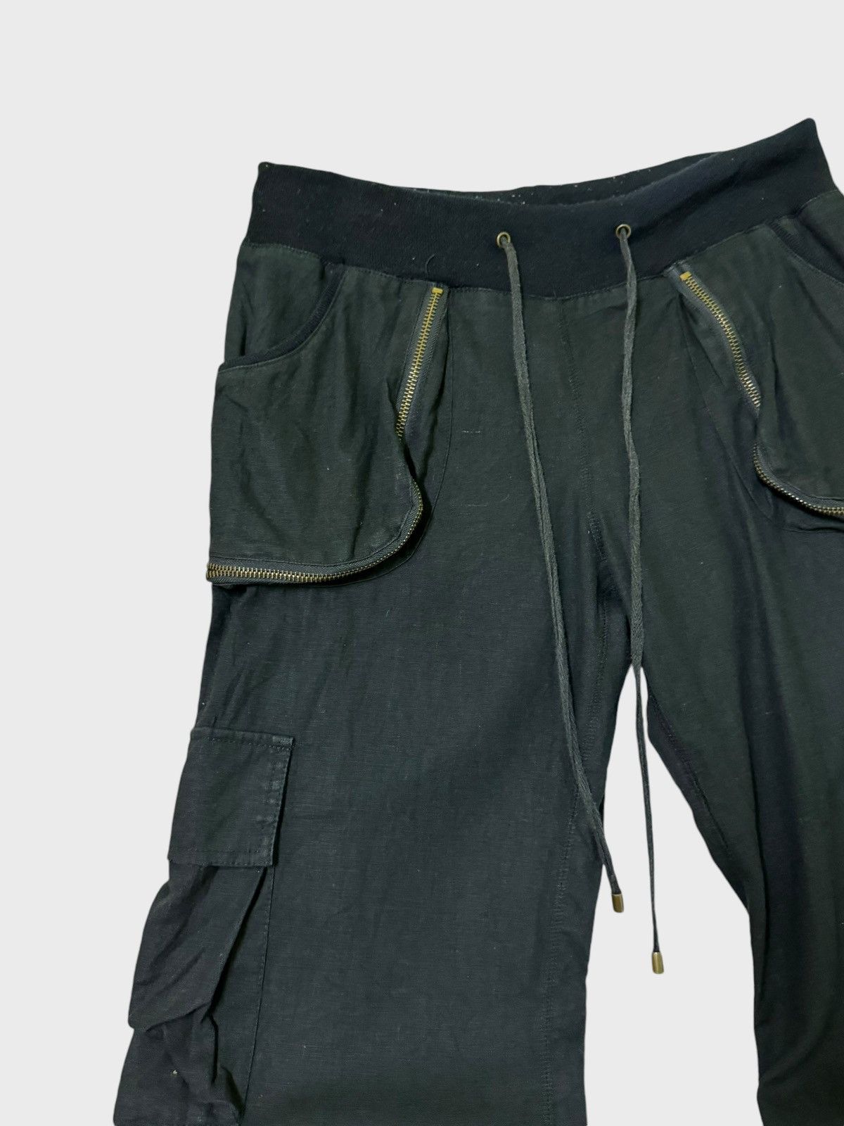 If Six Was Nine G.O.A Goa Military Flared Drawstring Zipper Pocket Cargo Size US 32 / EU 48 - 5 Thumbnail