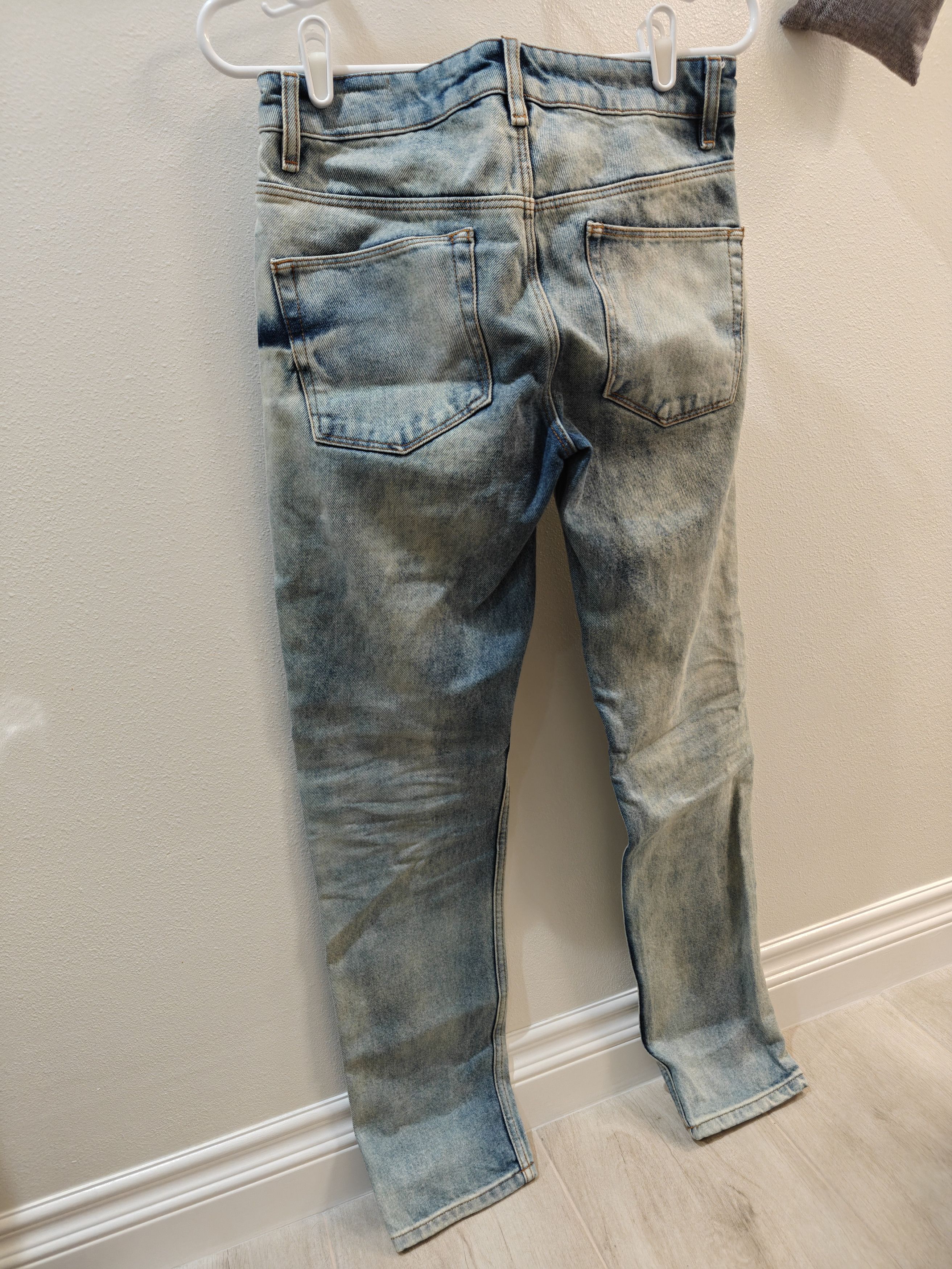 Asos Asos Acid Washed Denim Size US 30 / EU 46 - 2 Thumbnail