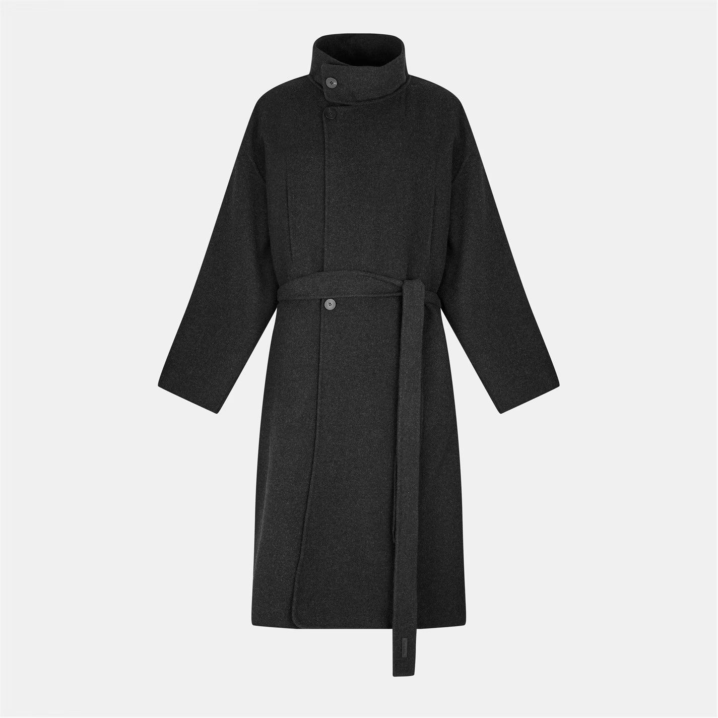 Fear of God o1g2r1mq0426 Structured Overcoat in Black Size US L / EU 52-54 / 3 - 1 Thumbnail