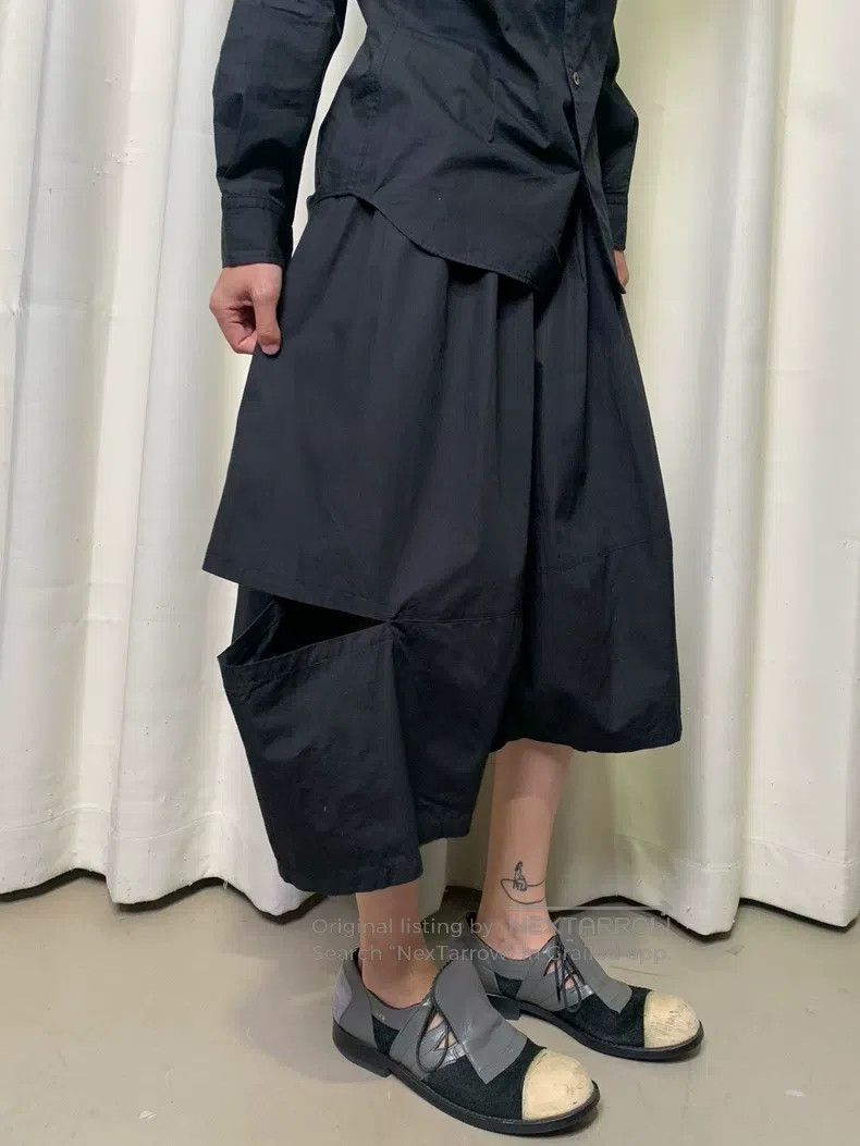 Comme des Garcons Comme Des Garcons size S Cutout Laced Skirt Size 23" - 3 Thumbnail