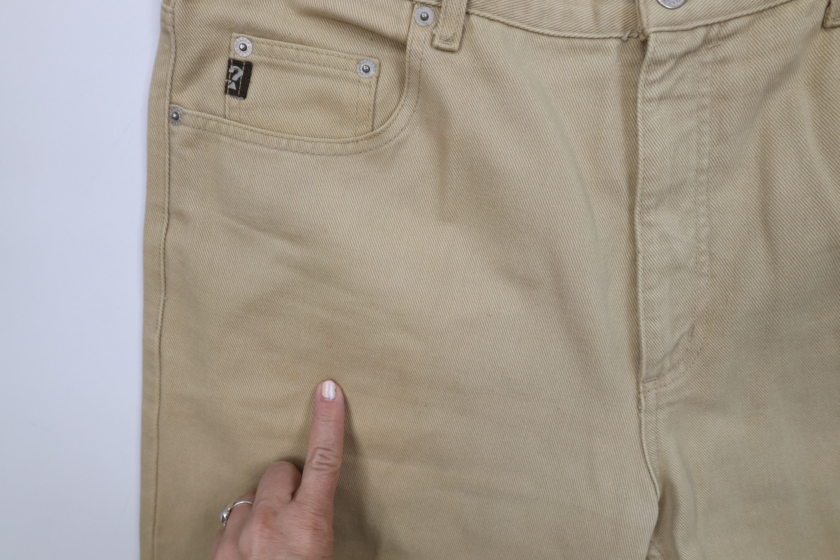 Guess Vintage 90s Guess Relaxed Fit Tapered Leg Jeans Beige Size US 36 / EU 52 - 9 Thumbnail