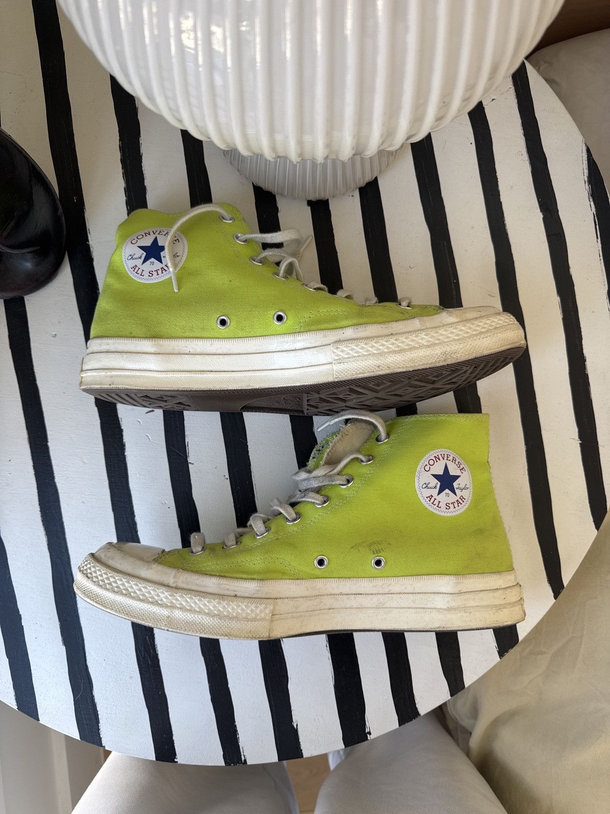 Comme des Garcons PLAY Comme Des Garcon Converse Size US 10 / EU 43 - 2 Thumbnail