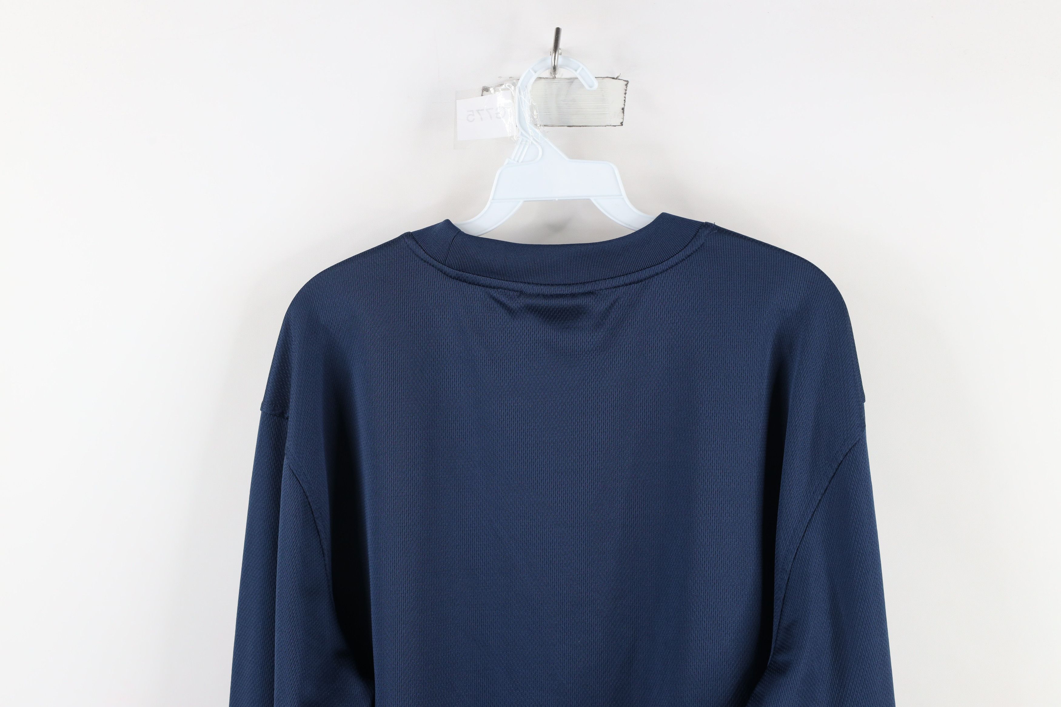 Vintage Vintage 90s University of Michigan Knit Long Sleeve T-Shirt Size US L / EU 52-54 / 3 - 8 Thumbnail