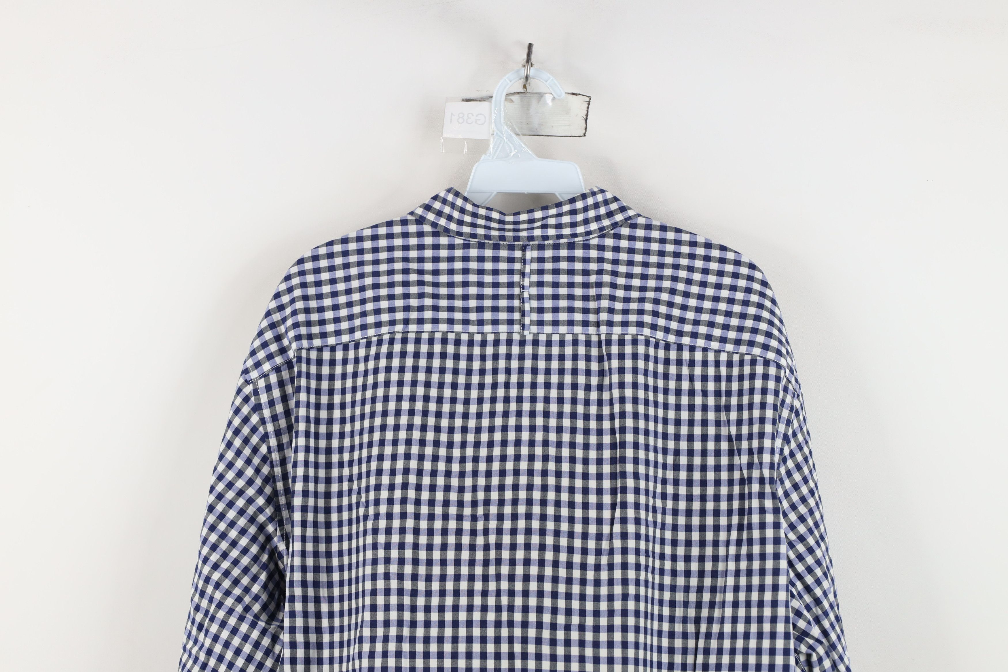 Banana Republic Banana Republic Wash Camden Fit Collared Button Shirt Plaid Size US XL / EU 56 / 4 - 15 Thumbnail