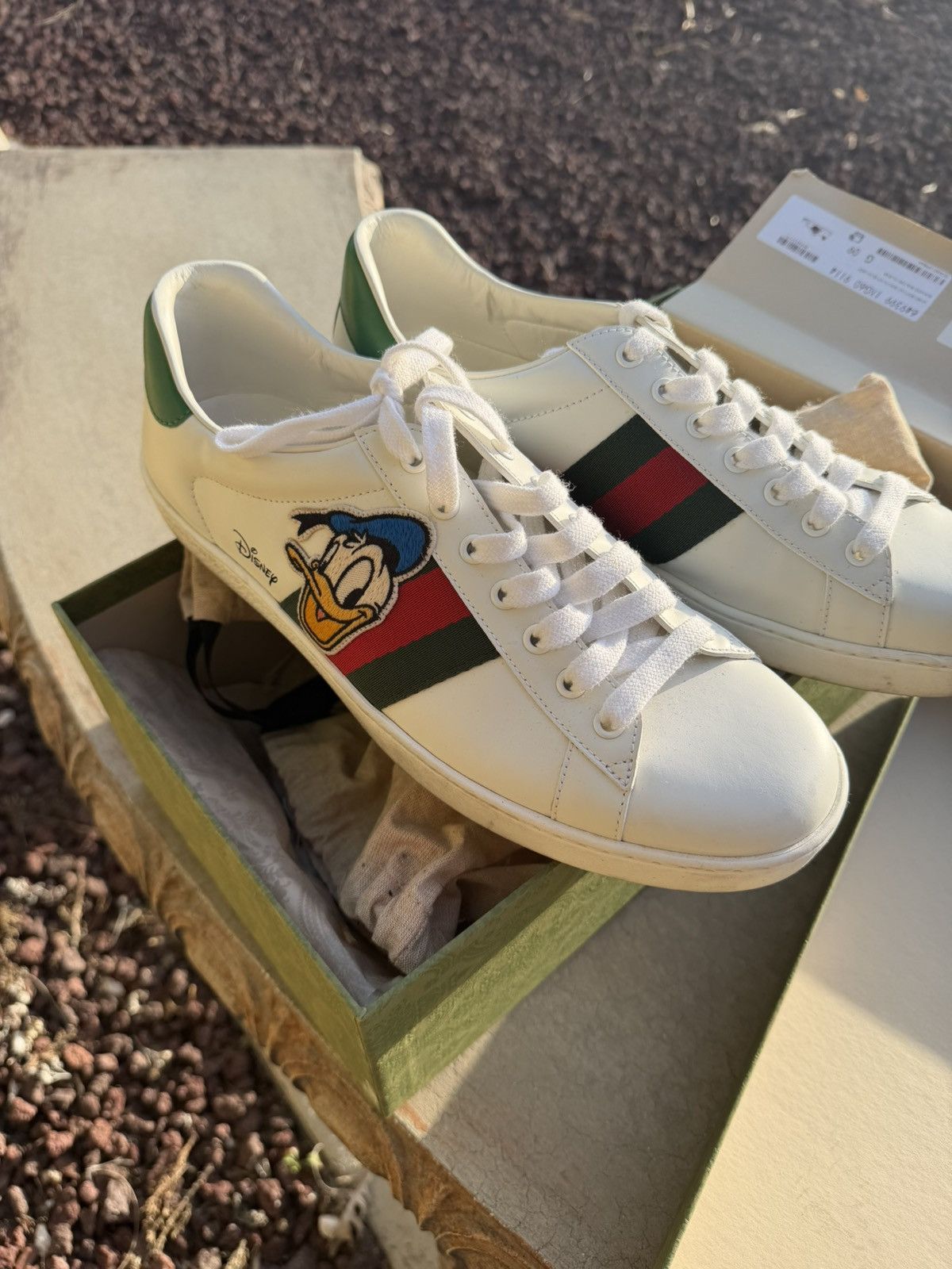 Disney × Gucci Gucci Ace x Disney Donald Duck Size US 9 / EU 42 - 4 Thumbnail