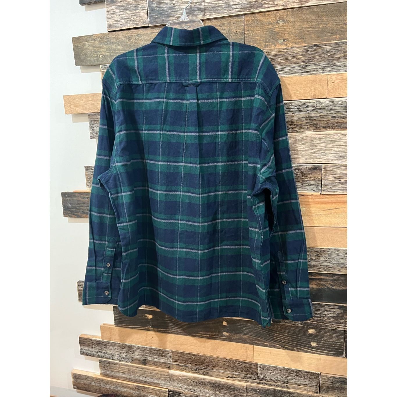 JACHS NY Jachs NWT Mens Heritage Flannel Button Shirt Long Sleeve Blu Size US XXL / EU 58 / 5 - 2 Thumbnail