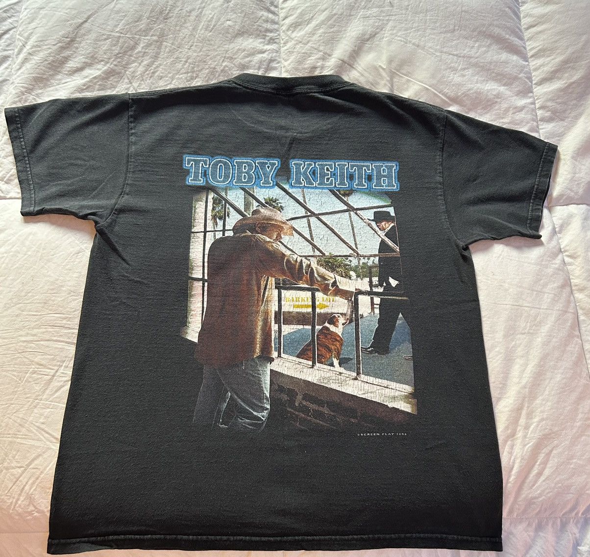 Band Tees × Delta × Vintage Vintage Y2K Toby Keith AOP Band Tee Size US M / EU 48-50 / 2 - 2 Thumbnail