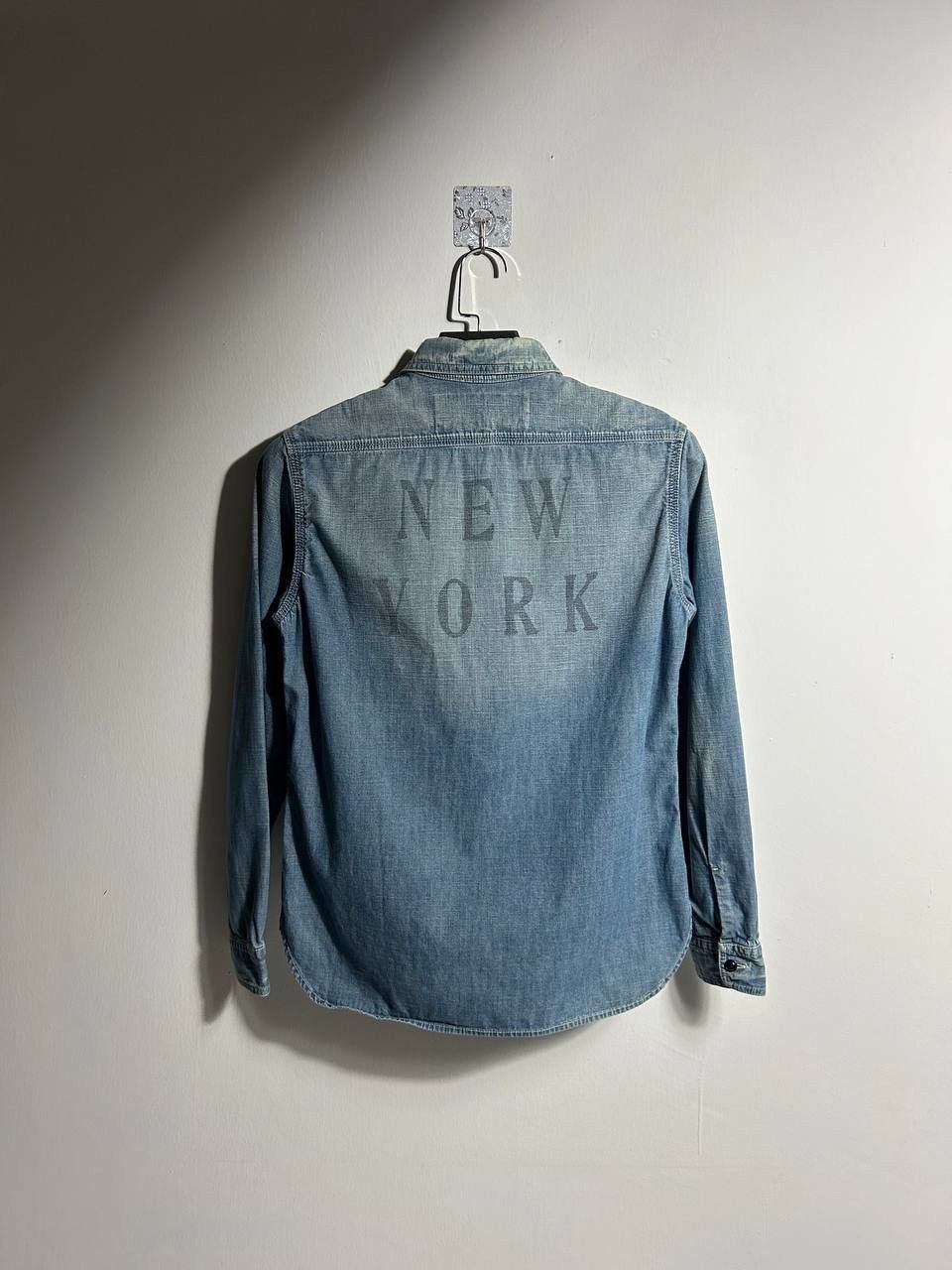 Schott Vintage Schott New York Denim Shirt Size US S / EU 44-46 / 1 - 1 Thumbnail