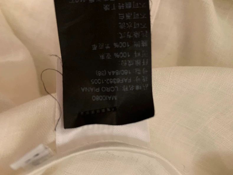 Loro Piana LORO PIANA White linen Traveller coat Size XS / US 0-2 / IT 36-38 - 4 Thumbnail