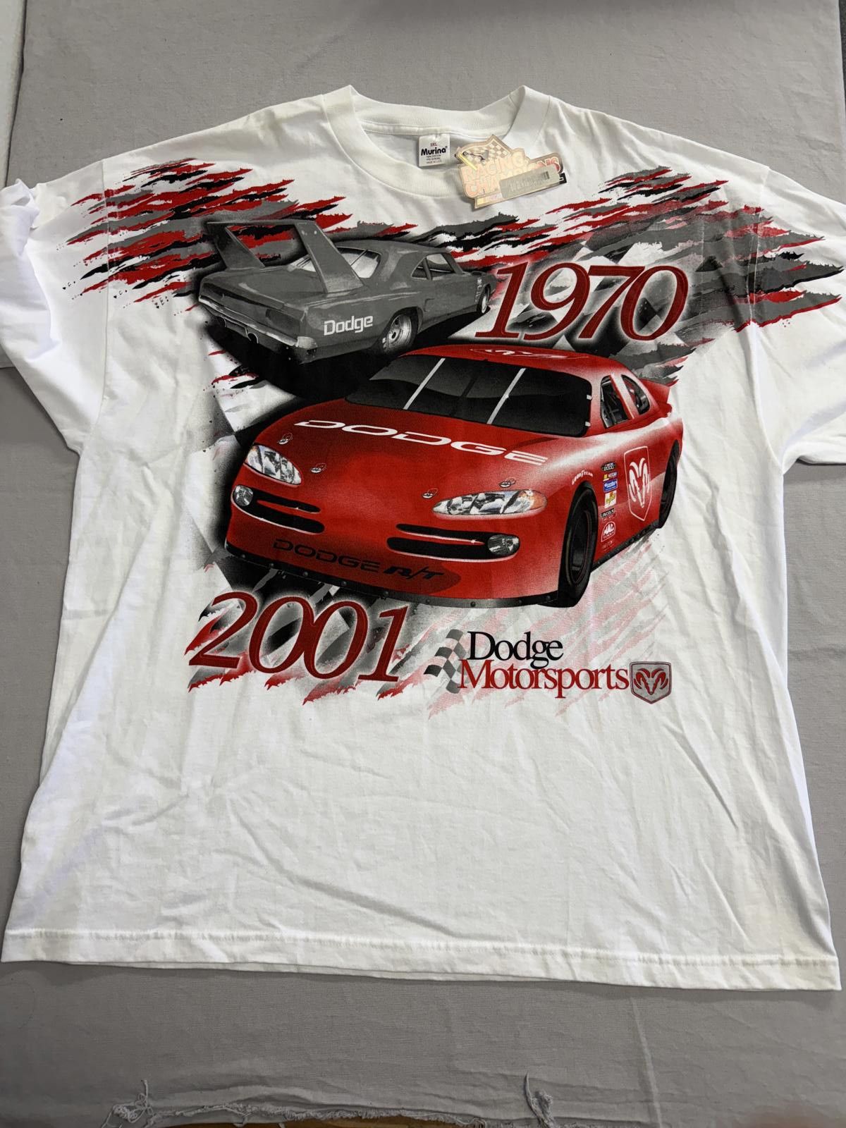 Marina Rinaldi Vintage Dodge Motorsports T-hirt 1970 to 2001 AOP Nascar 3XL Size US XXL / EU 58 / 5 - 1 Thumbnail