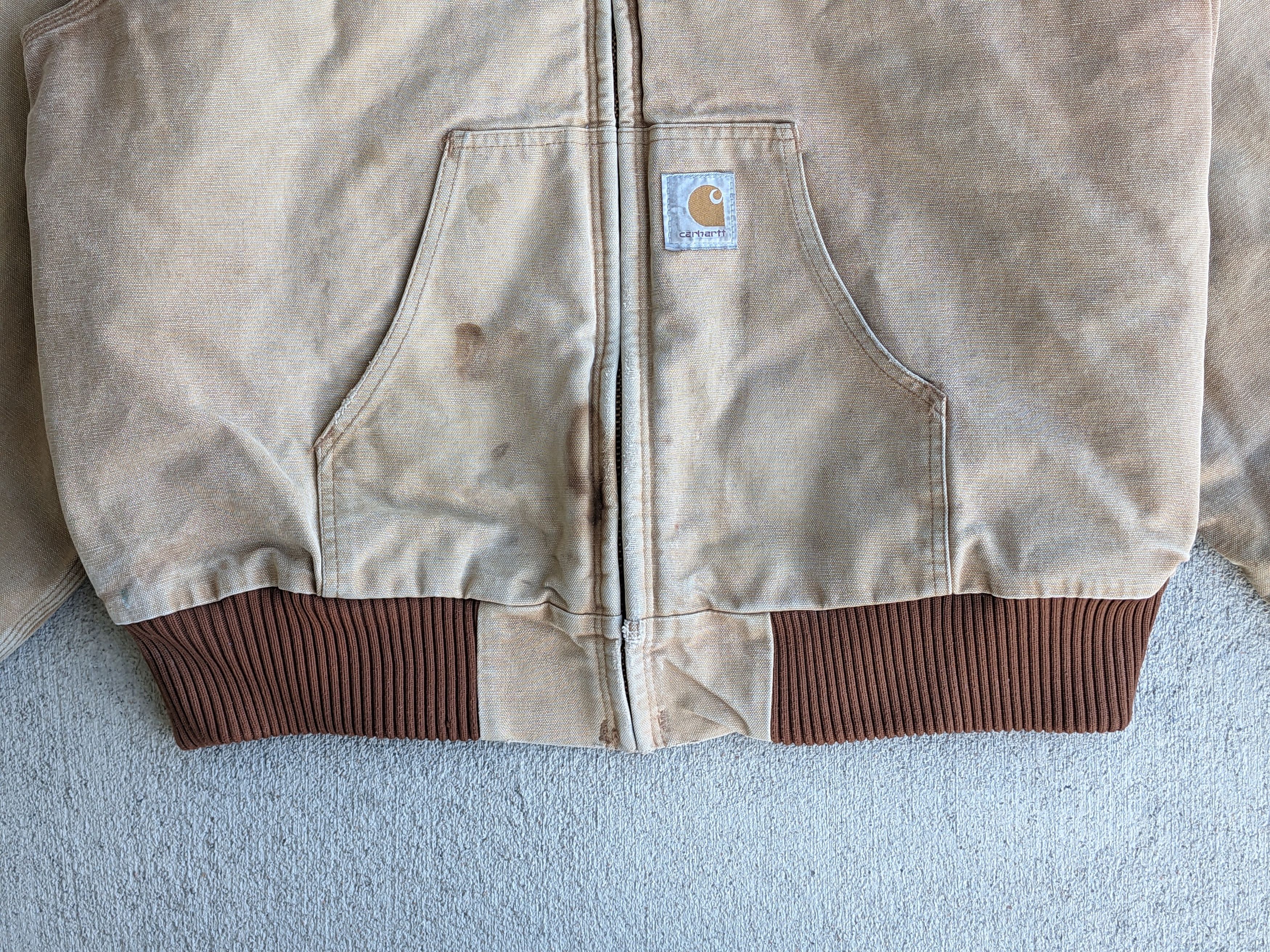 Carhartt × Vintage Vintage Y2K Carhartt Jacket Made in the USA Size US XL / EU 56 / 4 - 4 Thumbnail