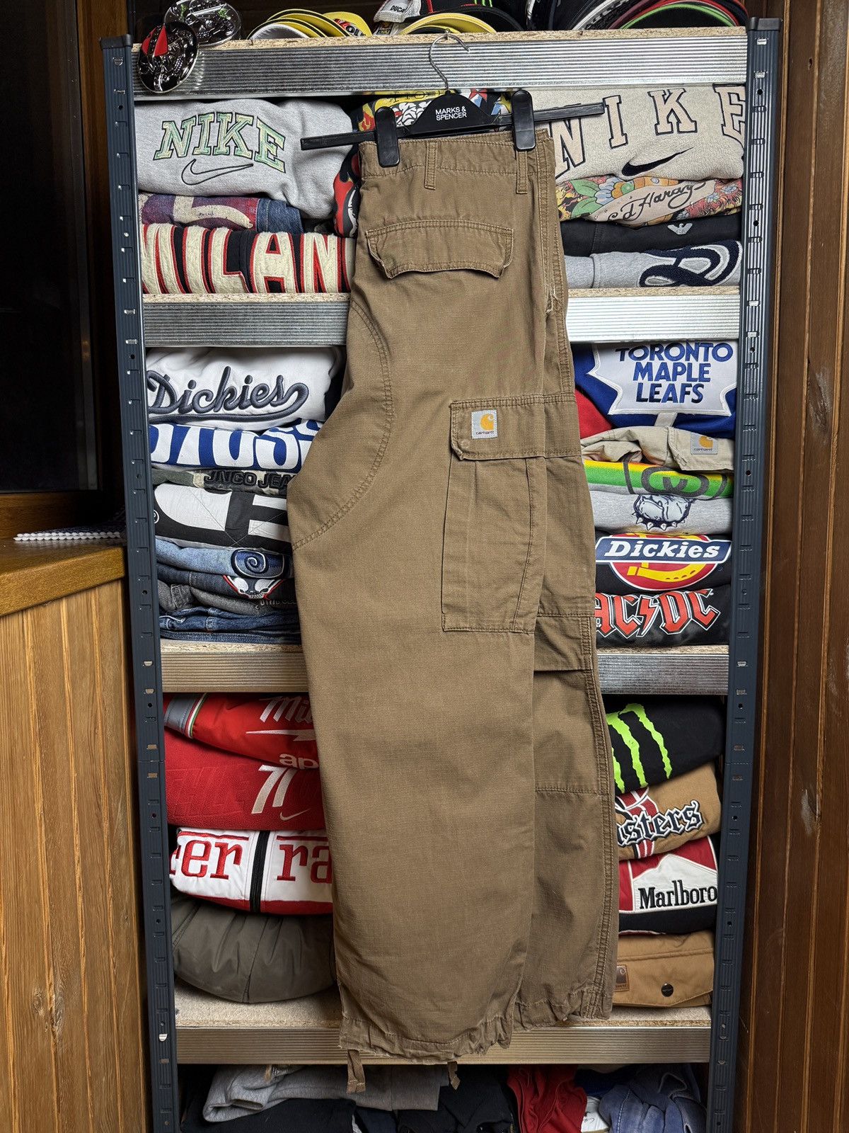 Carhartt × Vintage Vintage Brown Carhartt Cargo Pants Size US 34 / EU 50 - 3 Thumbnail