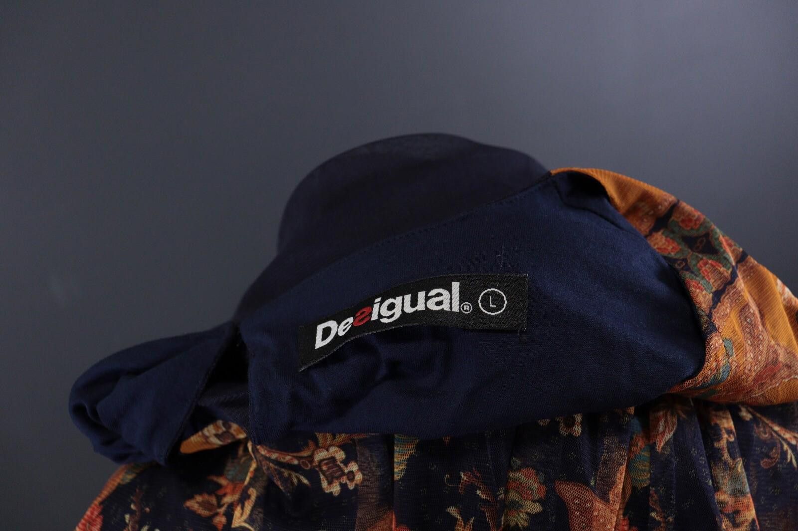 Desigual Desigual Multicolour Barocco J acquard Blouse Layered Size L Size L / US 10 / IT 46 - 11 Thumbnail