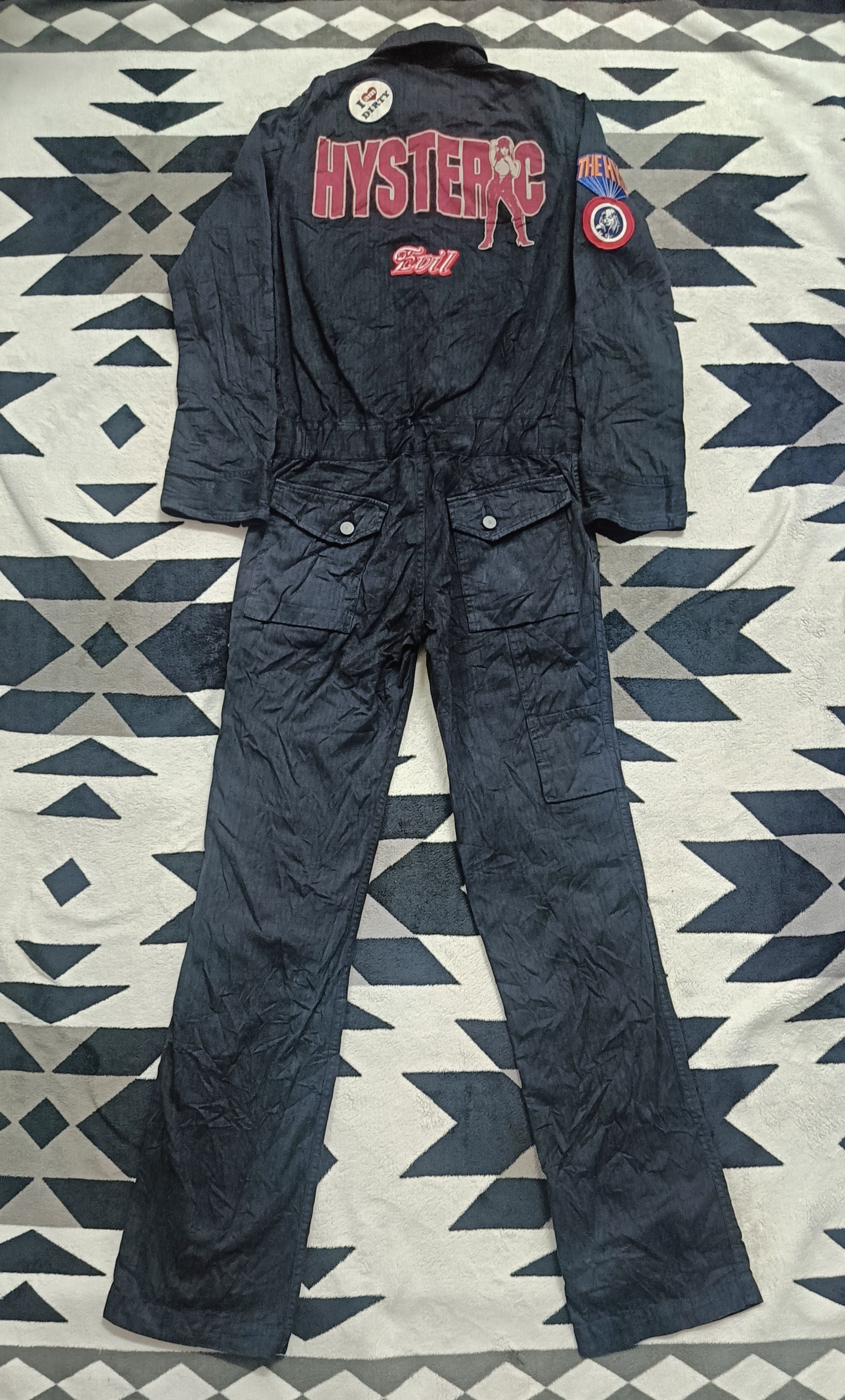 Hysteric Glamour 🔥🔥 Rare Vintage Hysteric Glamour Evil Coverall Size US 31 - 2 Thumbnail
