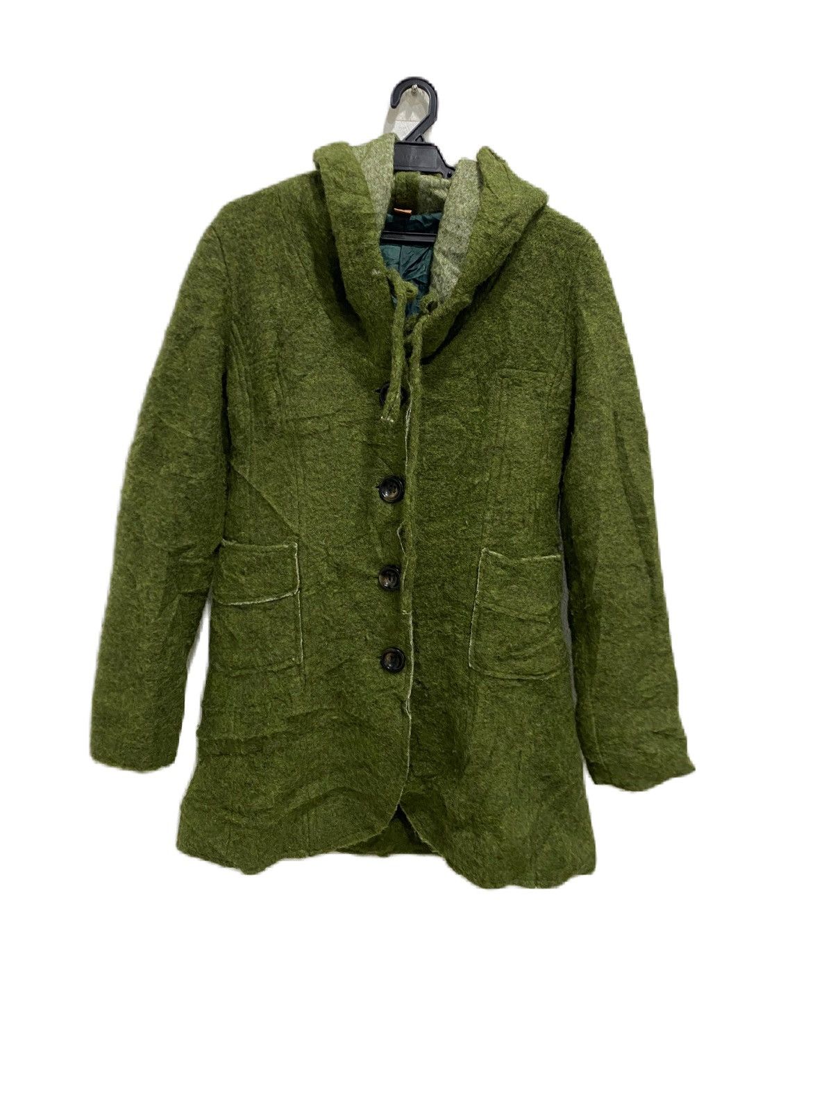 Other ITALY DESIGN MDEPT WOOL JACKET WITH HOODIES Size M / US 6-8 / IT 42-44 - 1 Thumbnail