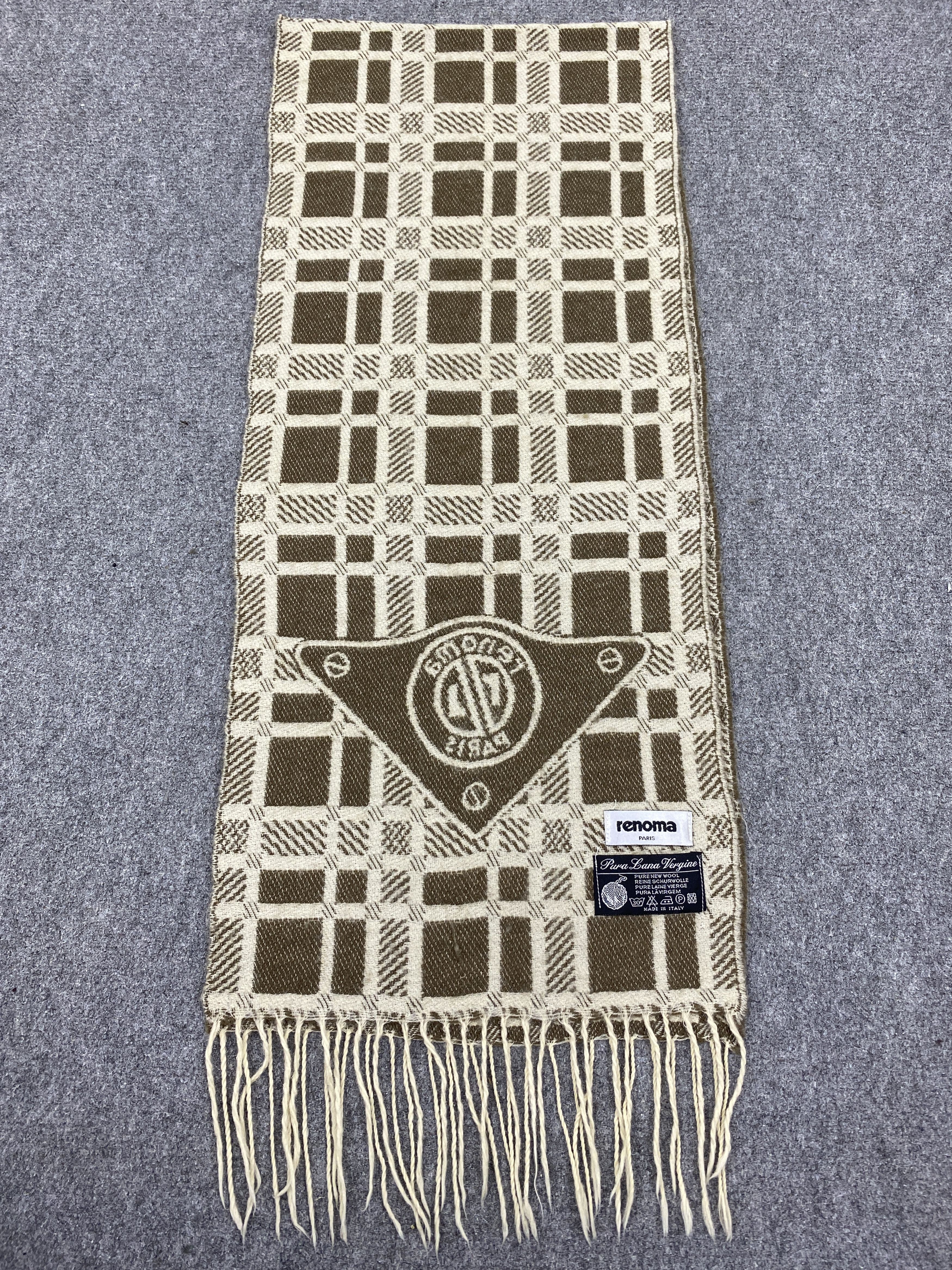 Renoma Renoma Paris Scarf / Muffler / Wool - SC0075 Size ONE SIZE - 2 Thumbnail