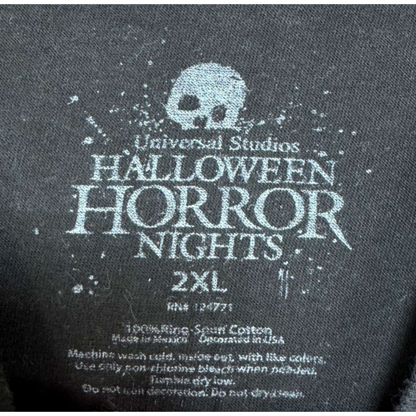 Vintage Halloween Horror Nights 2024 Ghostbusters Universal T Shirt Sz 2XL Black Size US XXL / EU 58 / 5 - 4 Thumbnail