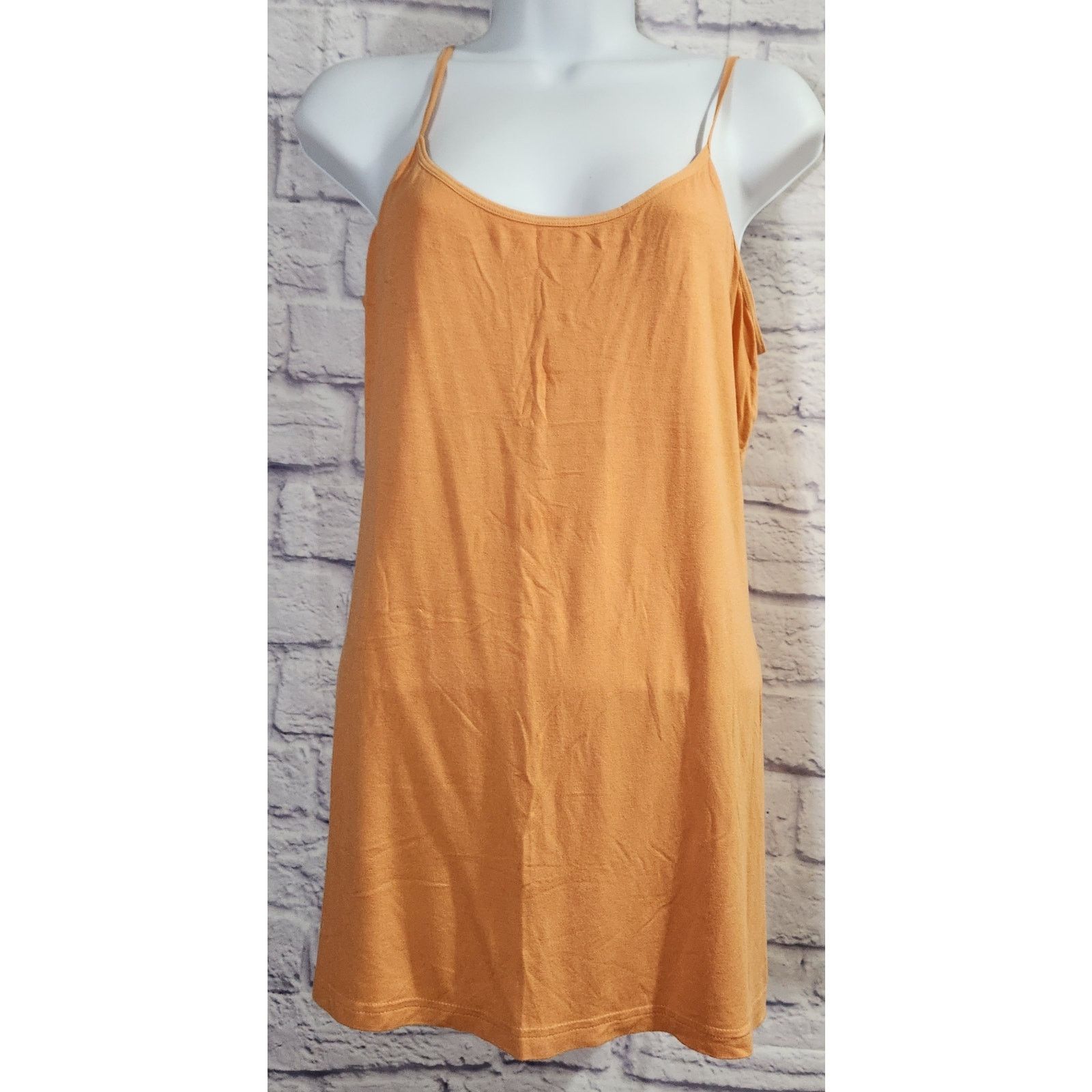 Other Lady Hathaway Orange Adjustable Spaghetti Strap Tank Top XL Size XL / US 12-14 / IT 48-50 - 1 Thumbnail